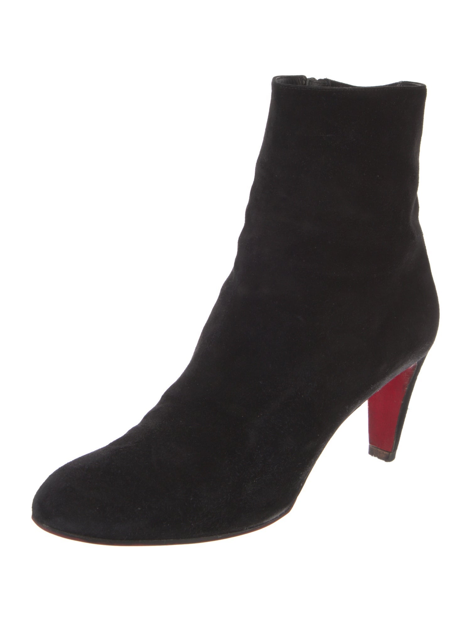 Christian Louboutin Suede Sock Boots