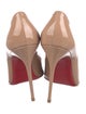 Christian Louboutin Decollete Patent Leather Pumps