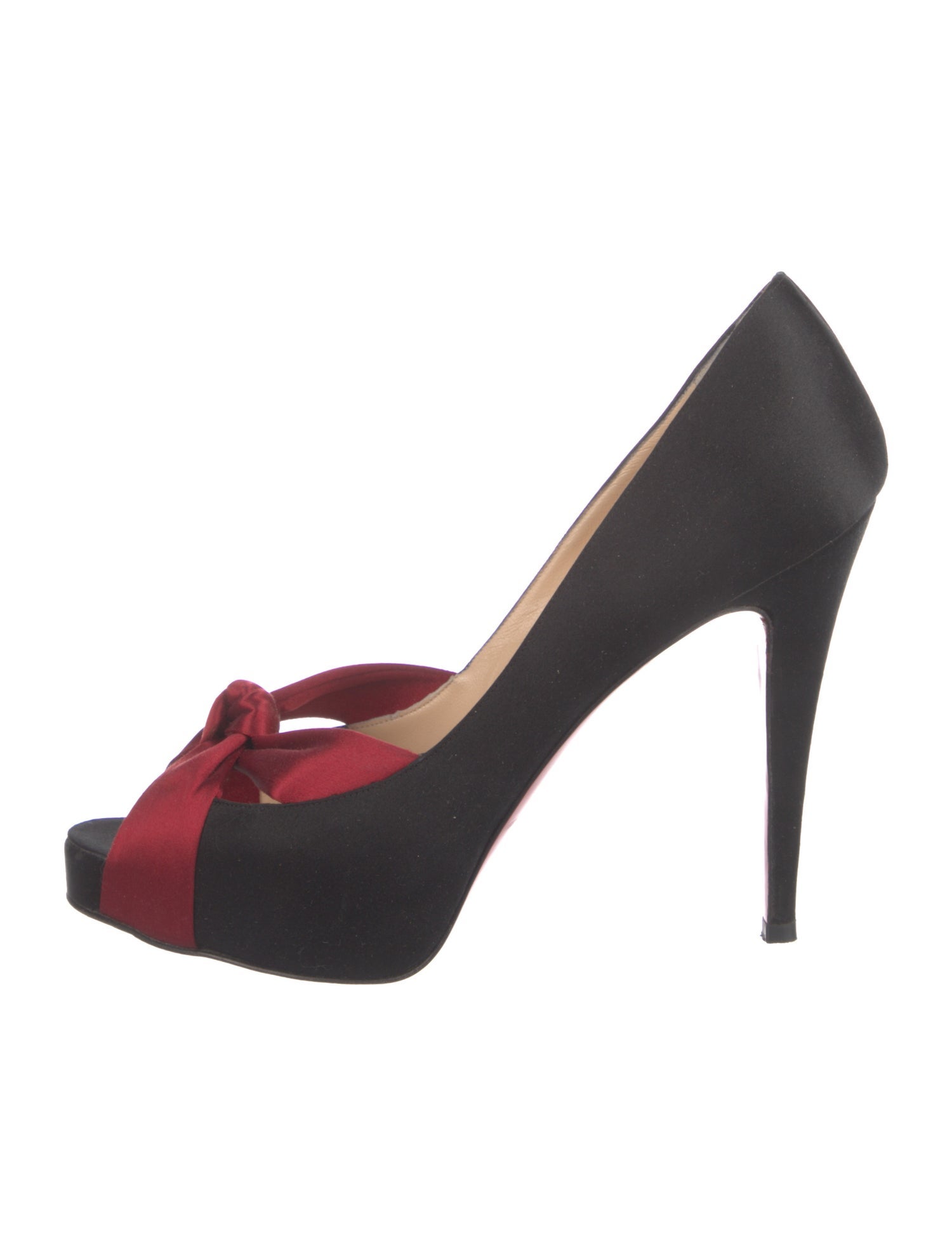 Christian Louboutin Mouskito 120 Satin Sandals