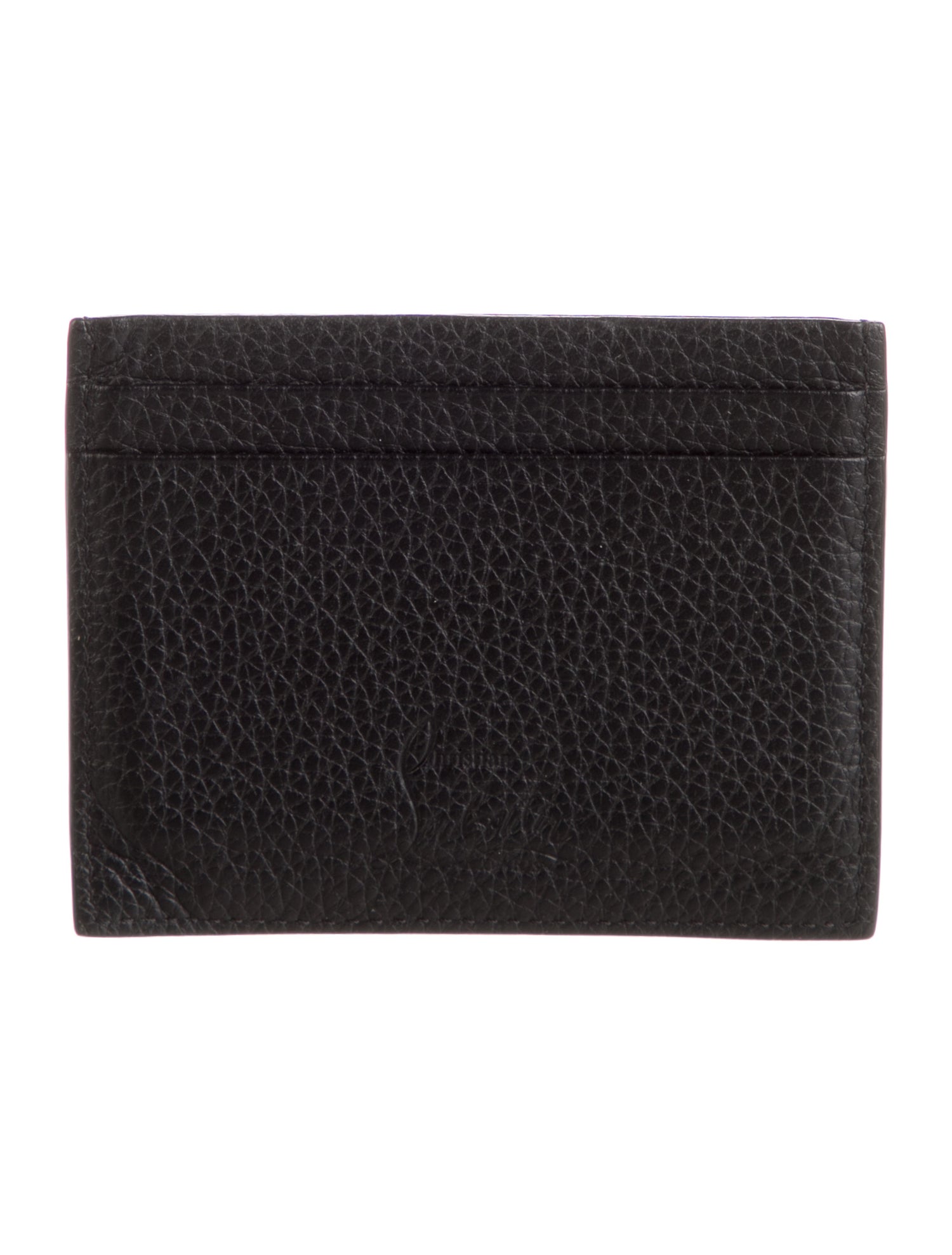 Christian Louboutin Leather Printed Card Holder