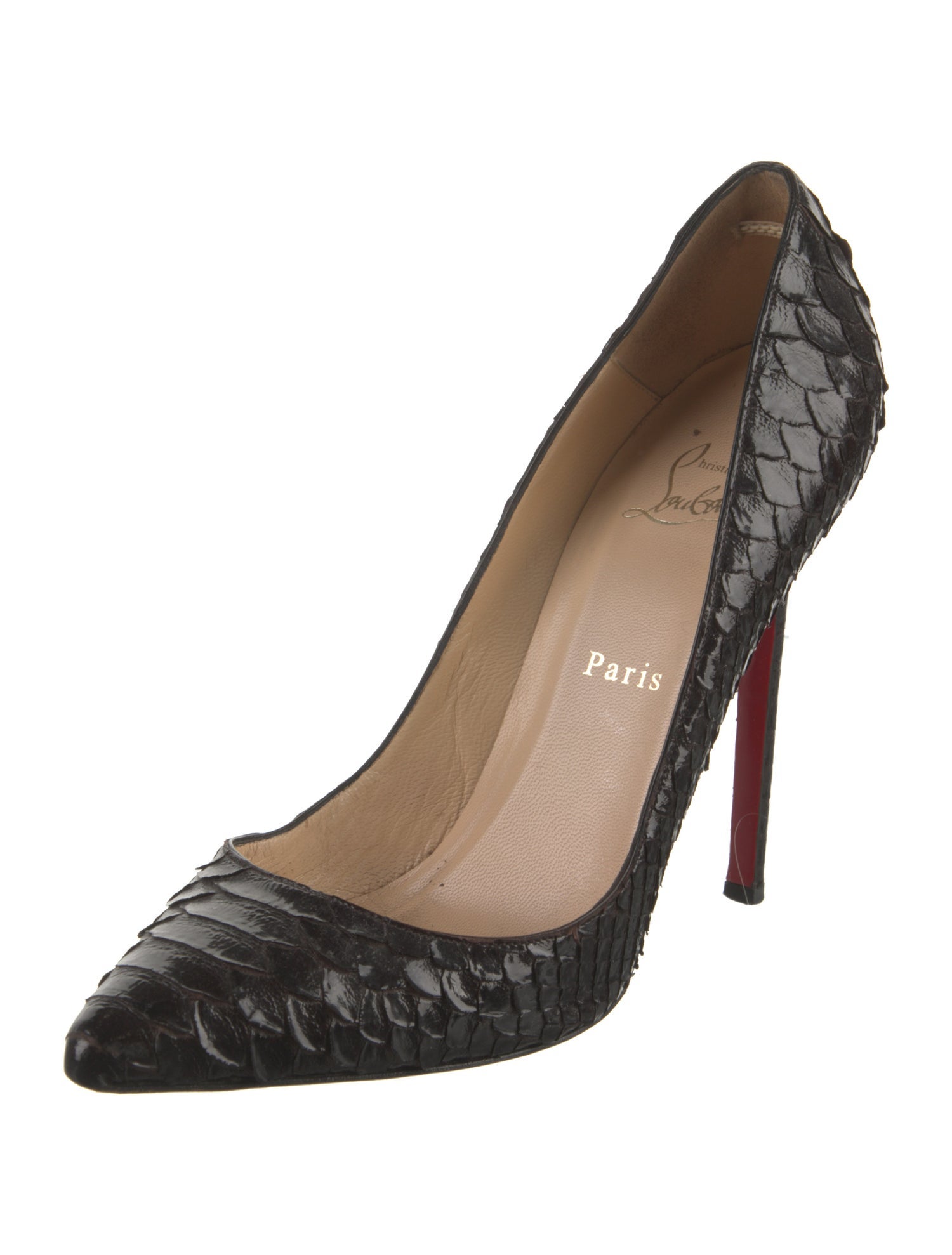 Christian Louboutin Snakeskin Pumps