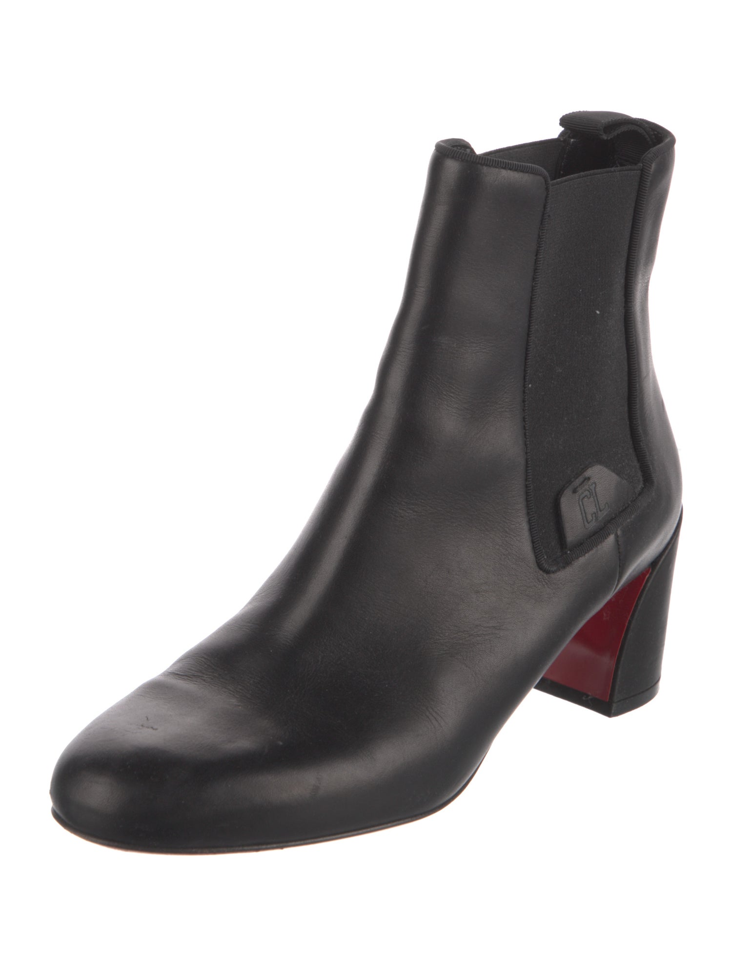 Christian Louboutin Leather Chelsea Boots