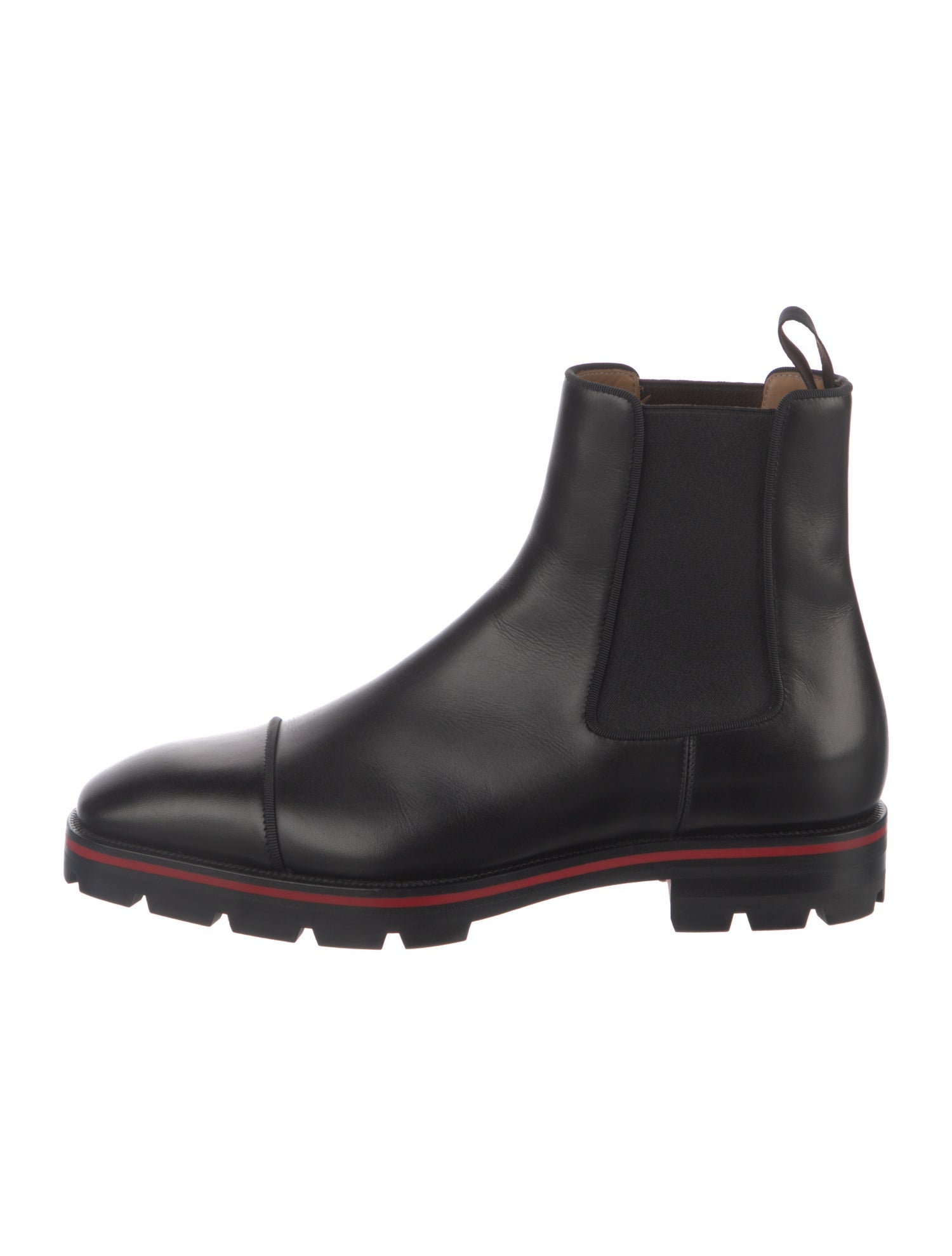 Christian Louboutin Leather Chelsea Boots