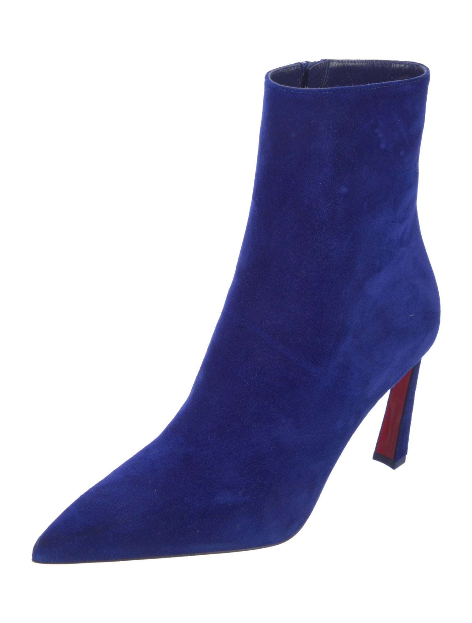 Christian Louboutin Suede Sock Boots