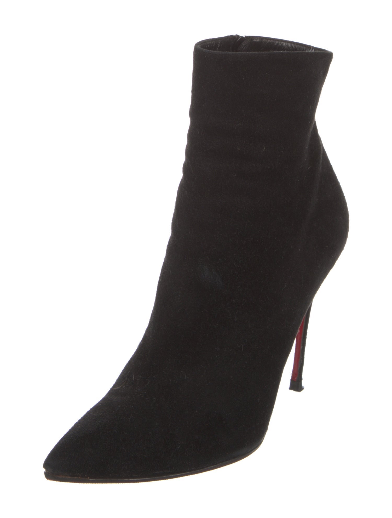 Christian Louboutin Suede Sock Boots
