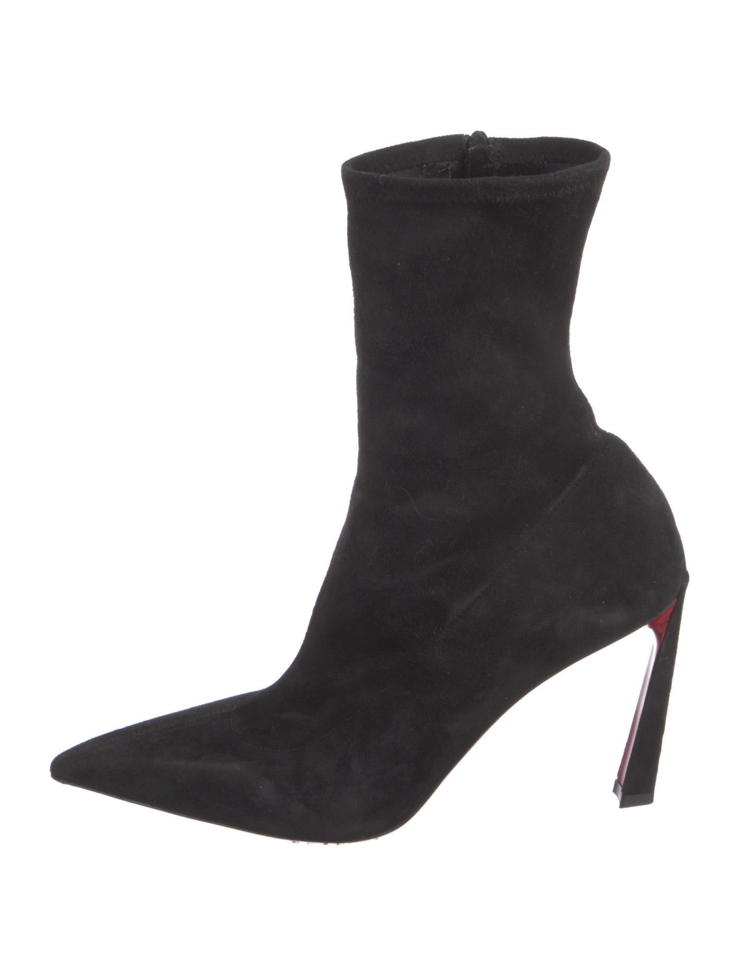 Christian Louboutin Suede Sock Boots