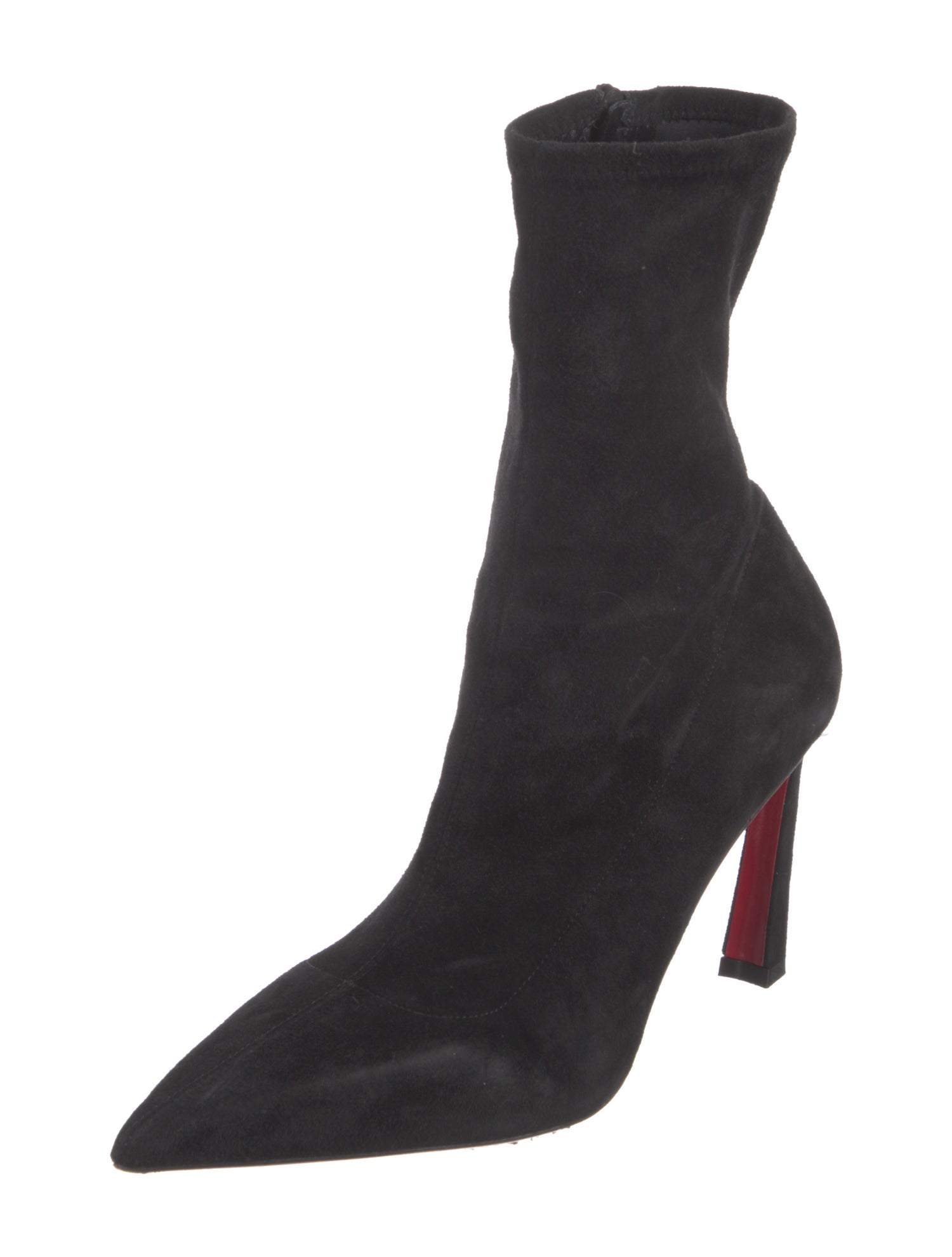 Christian Louboutin Suede Sock Boots