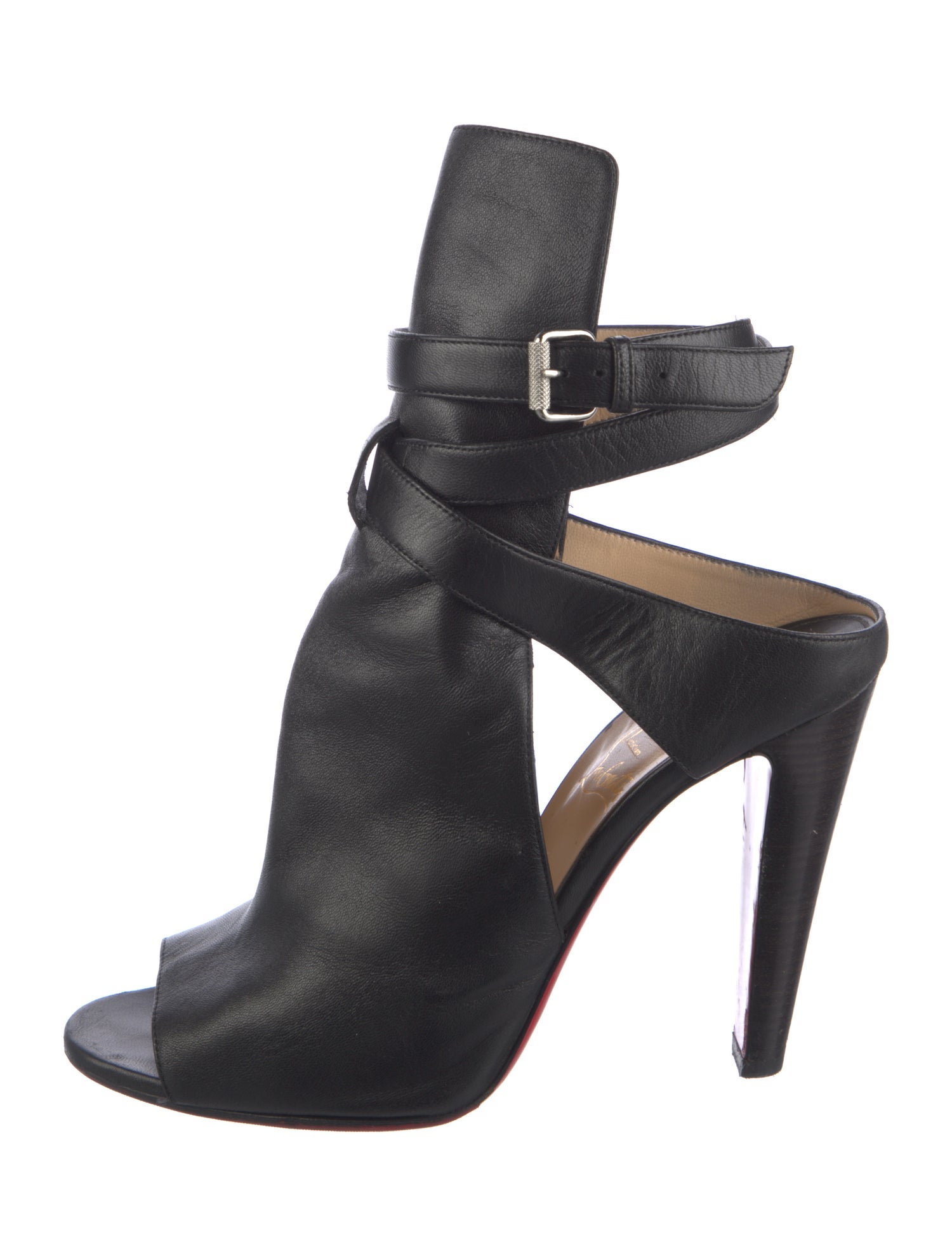 Christian Louboutin Leather Slingback Pumps