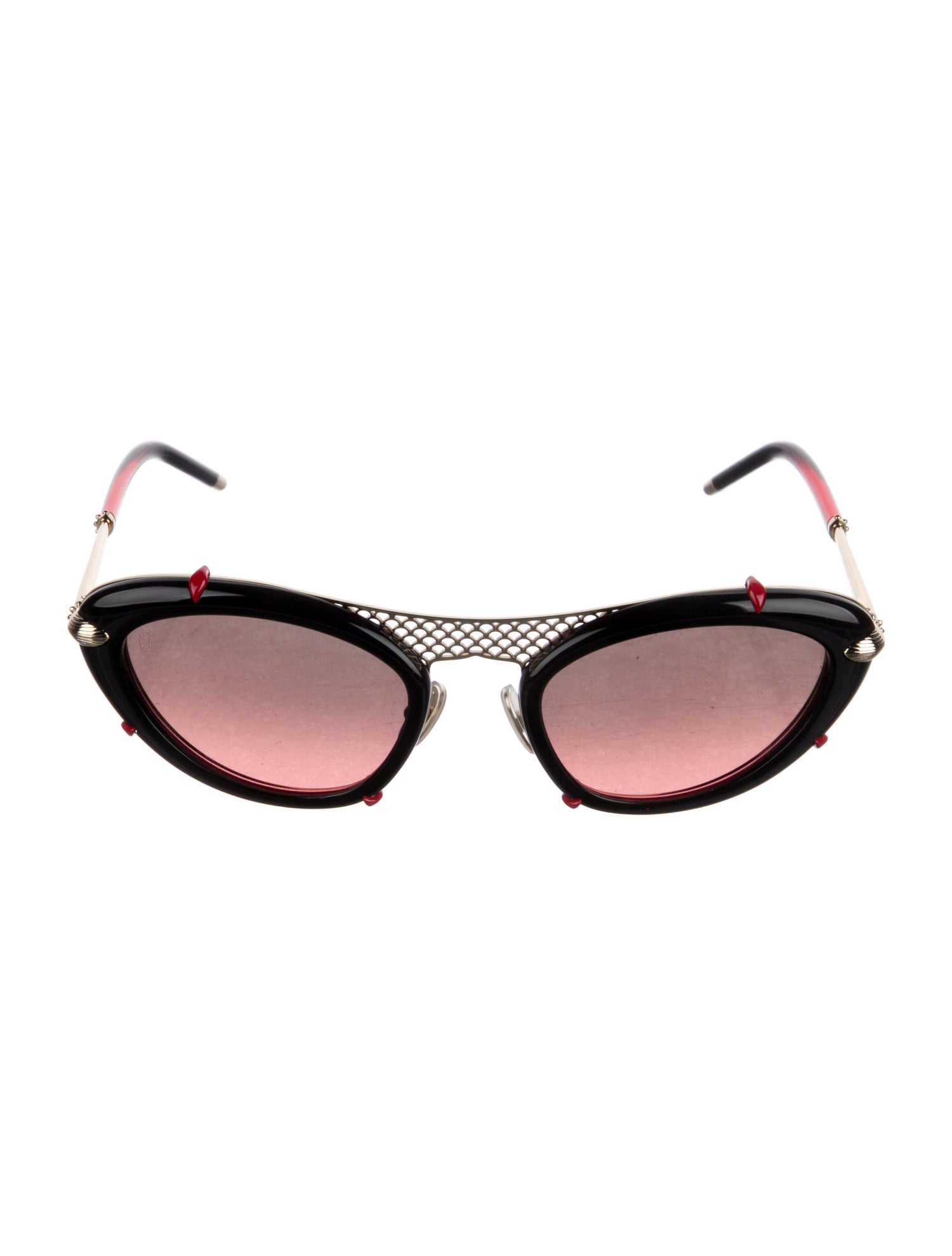 Christian Louboutin Cat-Eye Gradient Sunglasses w/ Tags