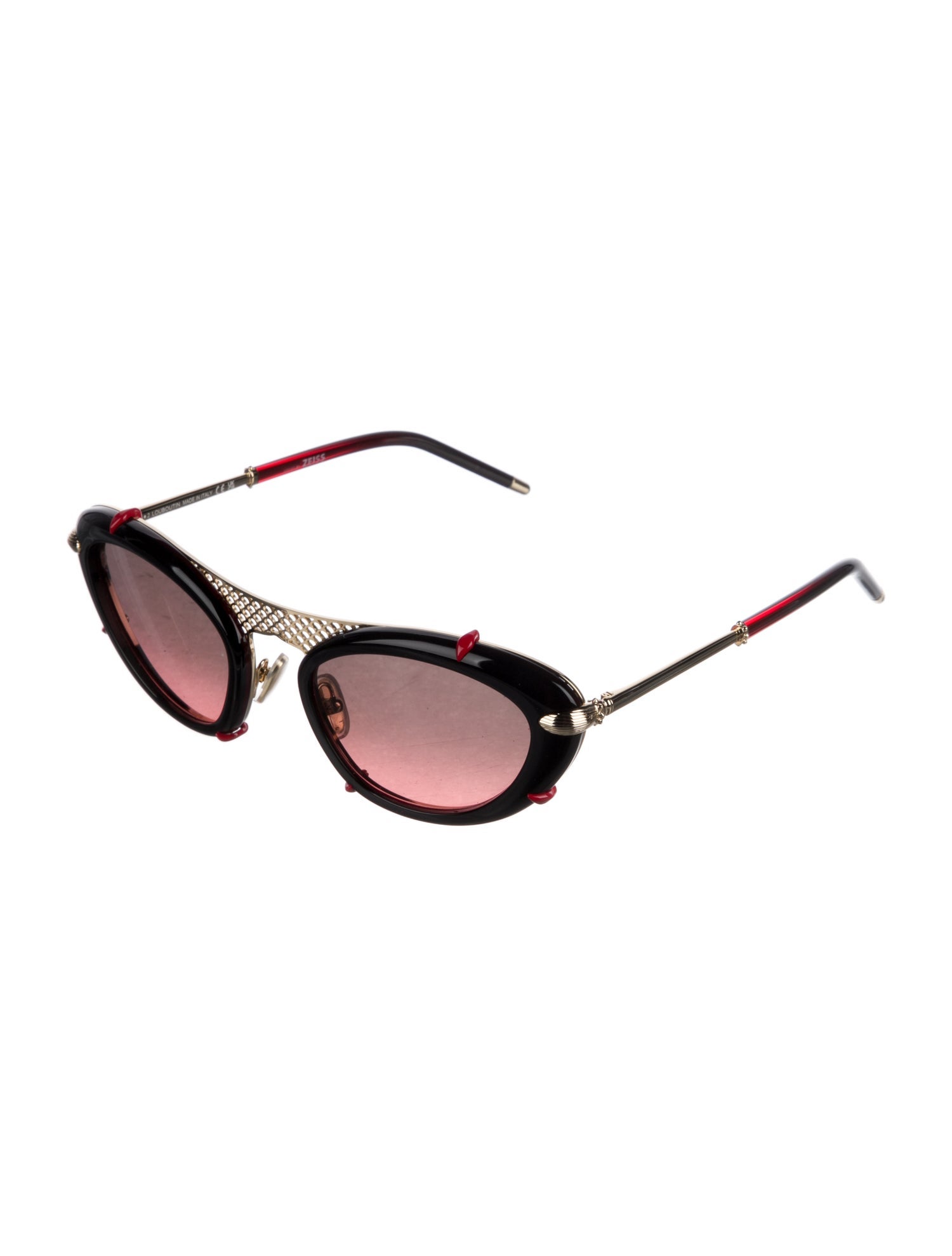 Christian Louboutin Cat-Eye Gradient Sunglasses w/ Tags