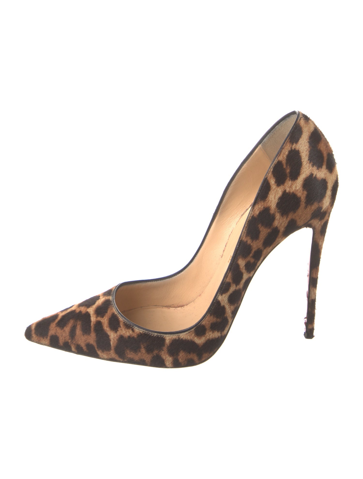 Christian Louboutin Ponyhair Animal Print Pumps