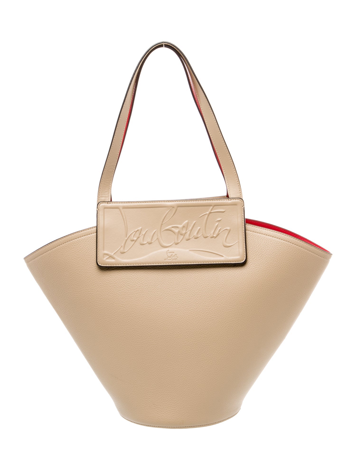 Christian Louboutin Leather Bucket Bag