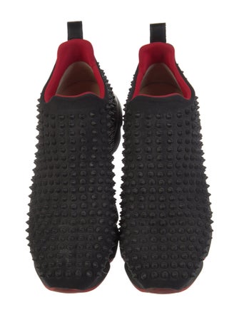 Christian Louboutin Spike Accents Studded Accents Sock Sneakers