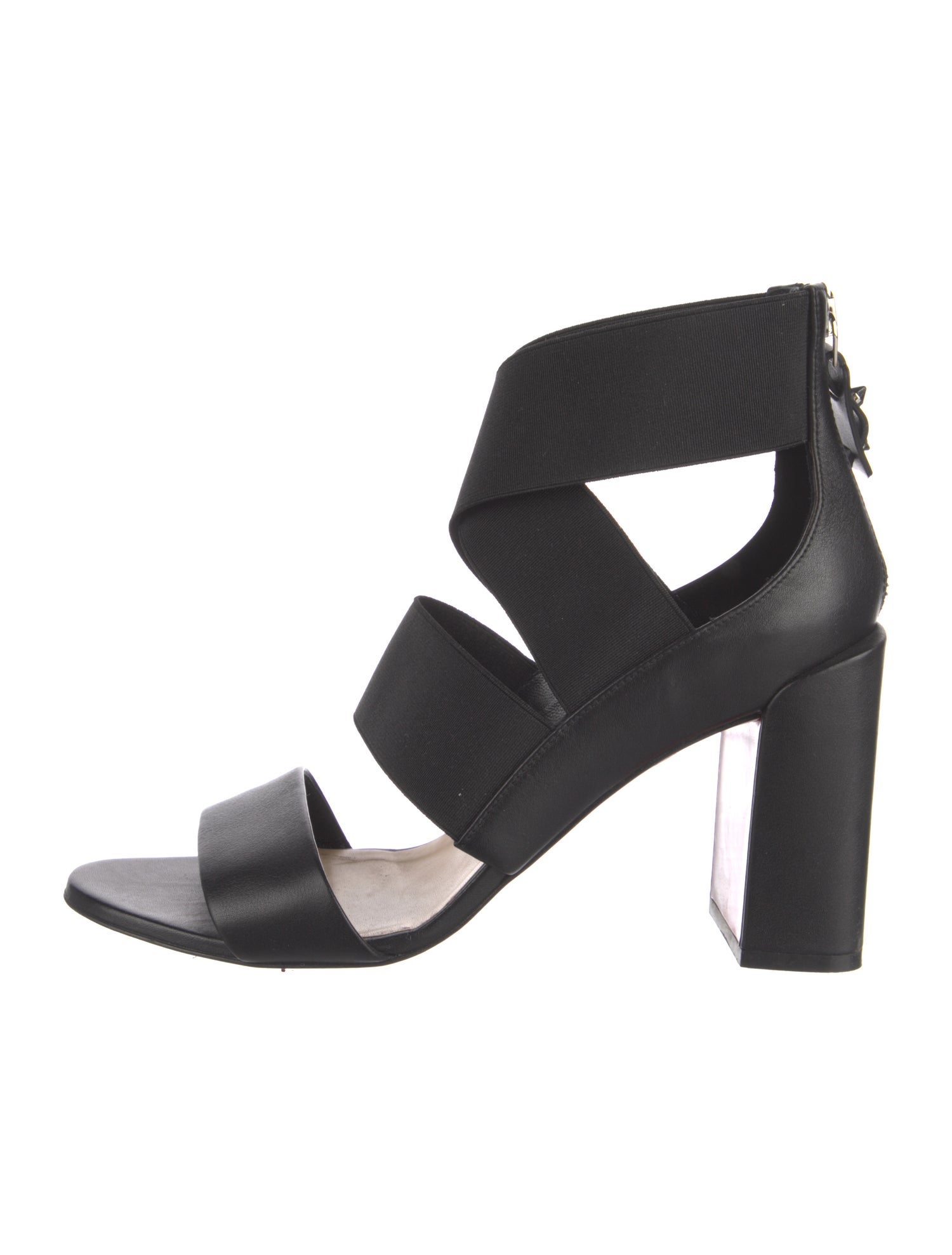 Christian Louboutin Spike Accents Leather Sandals