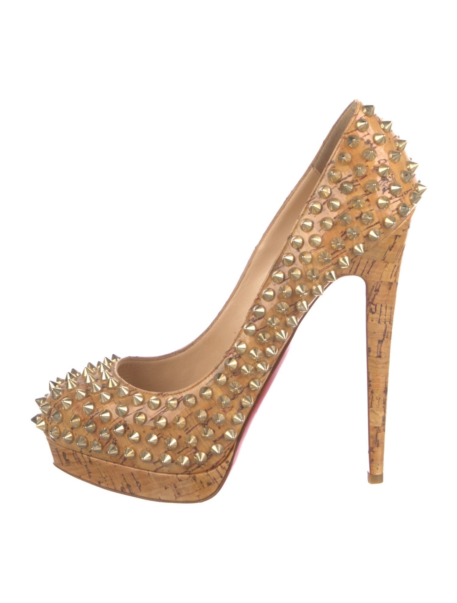 Christian Louboutin Spike Accents Studded Accents Pumps