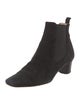 Christian Louboutin Spike Accents Suede Chelsea Boots