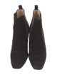 Christian Louboutin Spike Accents Suede Chelsea Boots