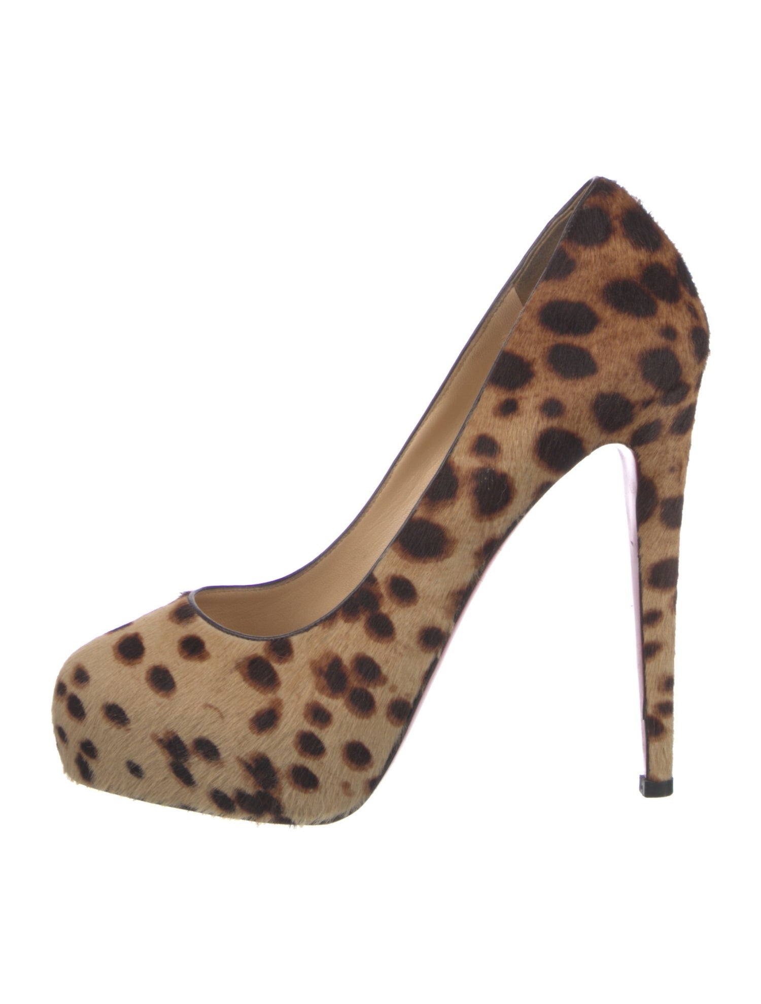 Christian Louboutin Ponyhair Animal Print Pumps