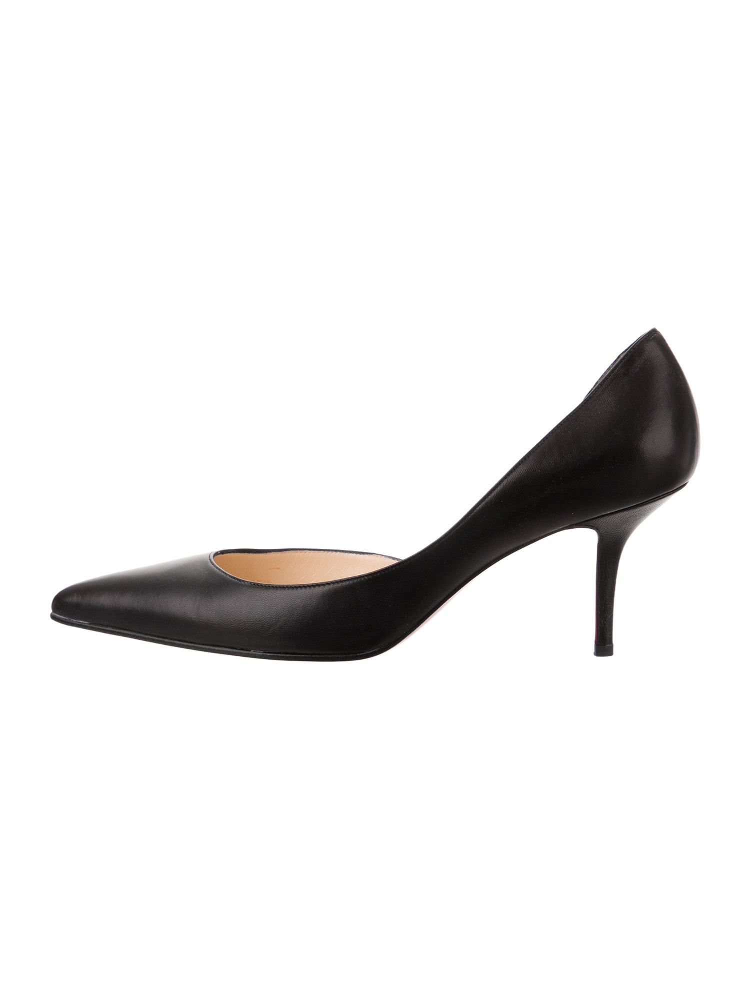 Christian Louboutin Leather D'Orsay Pumps