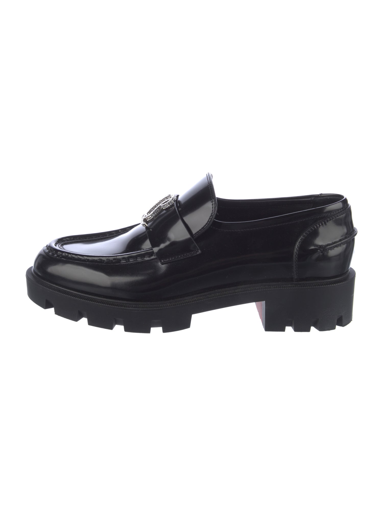 Christian Louboutin Patent Leather Loafers
