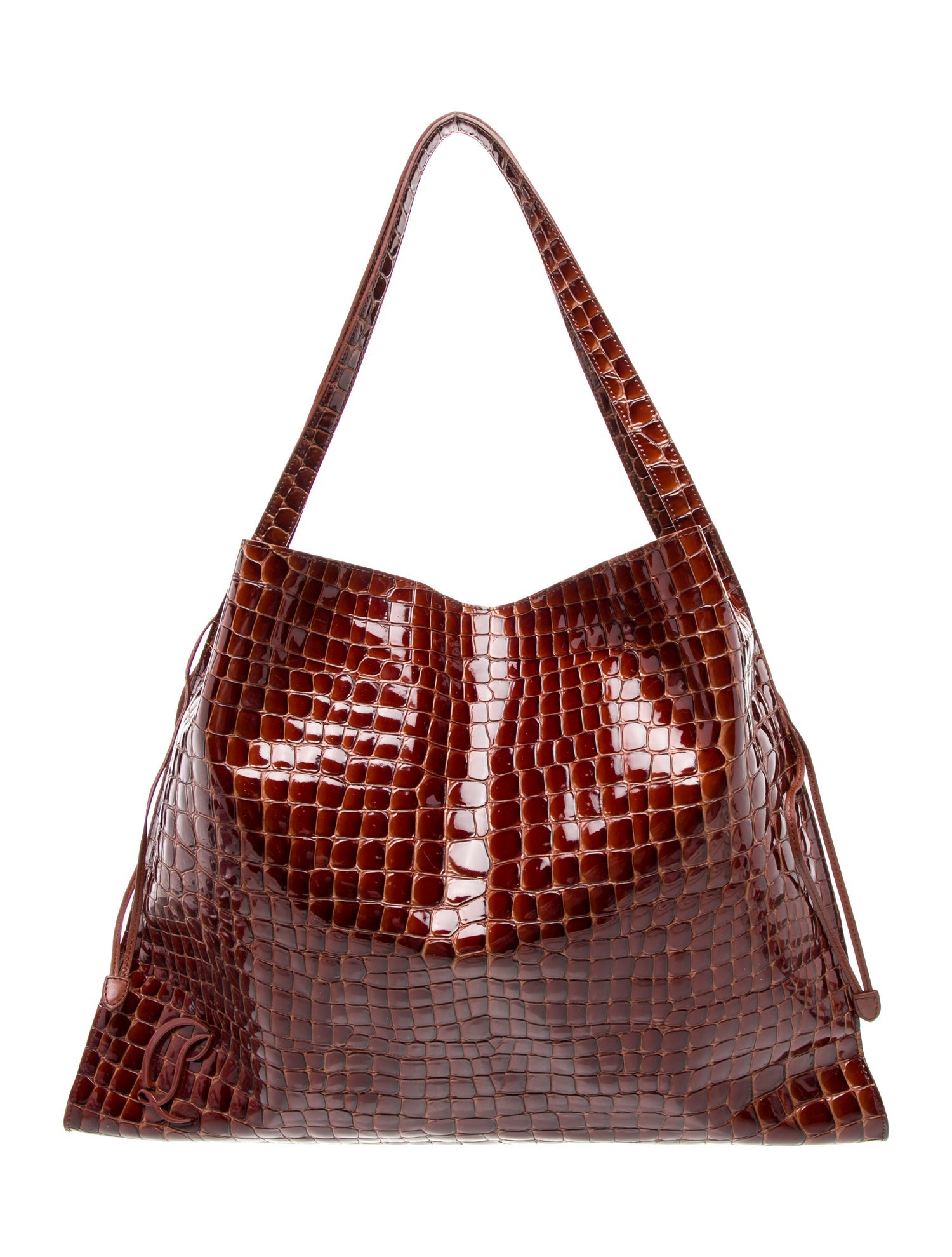 Christian Louboutin Embossed Leather Le 54