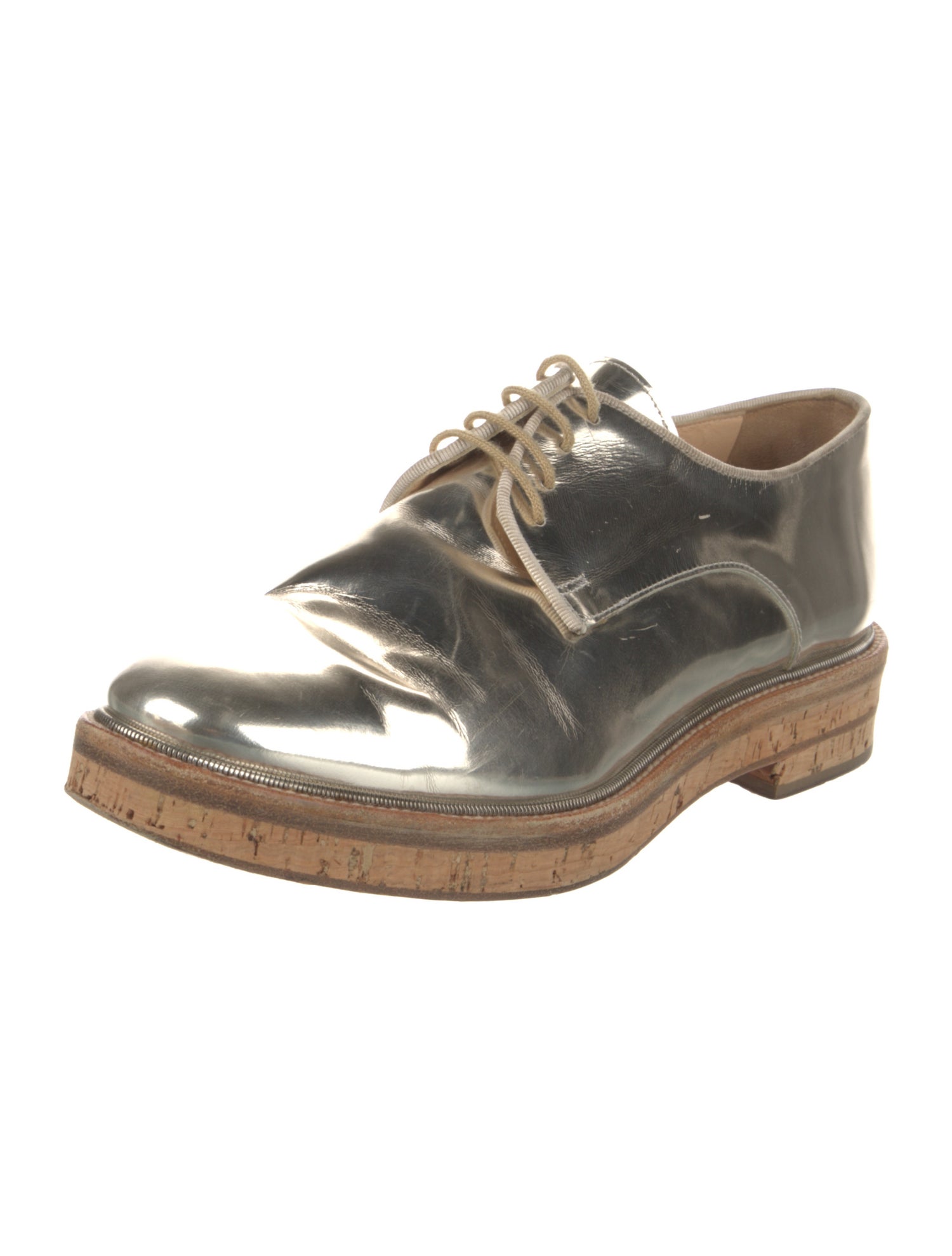 Christian Louboutin Patent Leather Oxfords