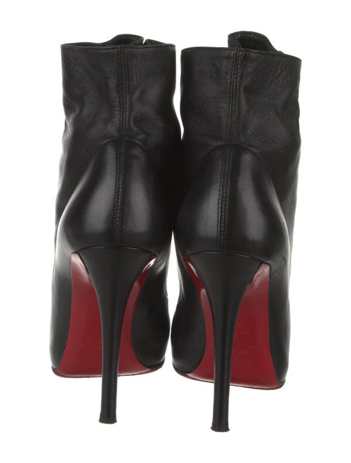 Christian Louboutin Leather Lace-Up Boots