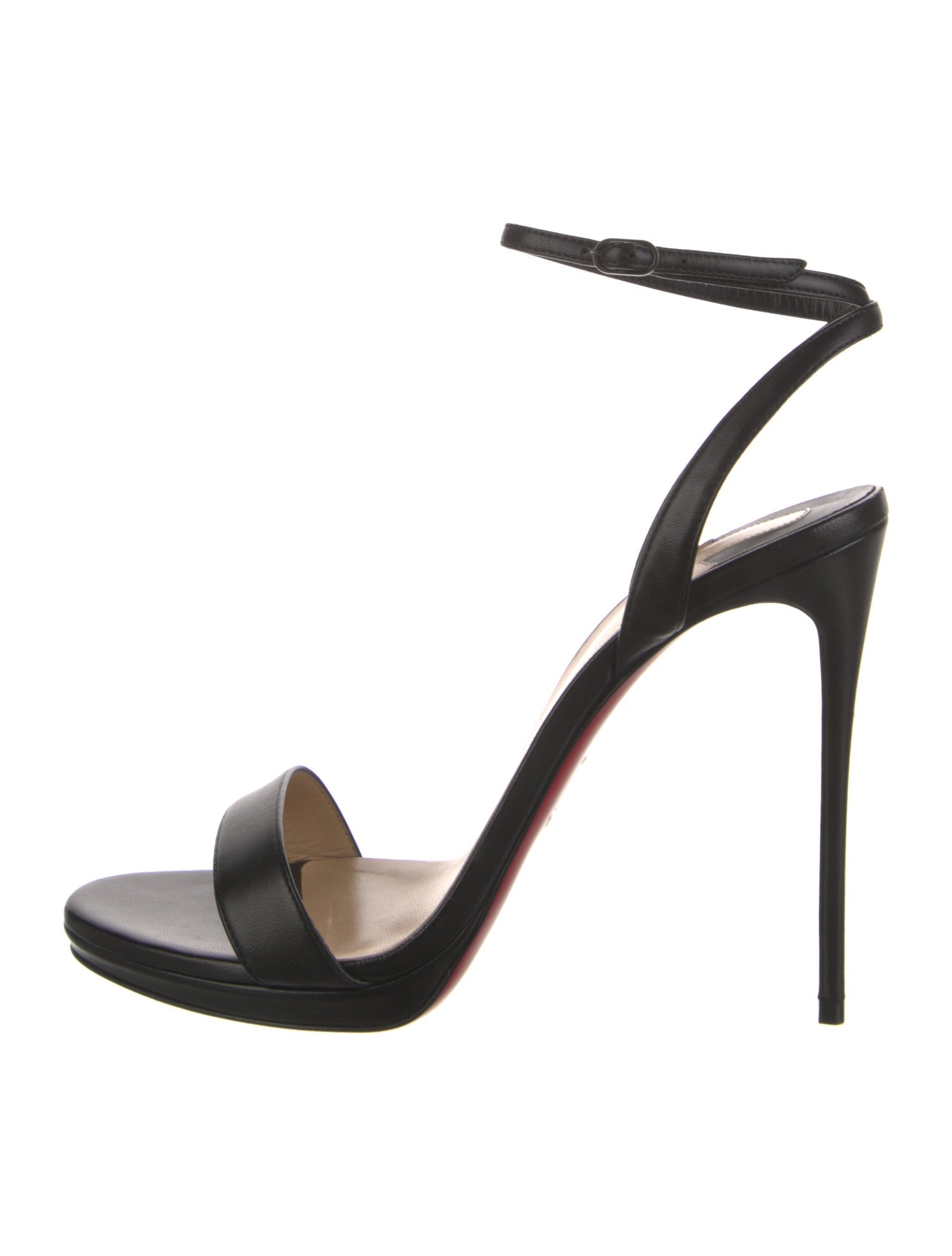 Christian Louboutin Leather Slingback Sandals