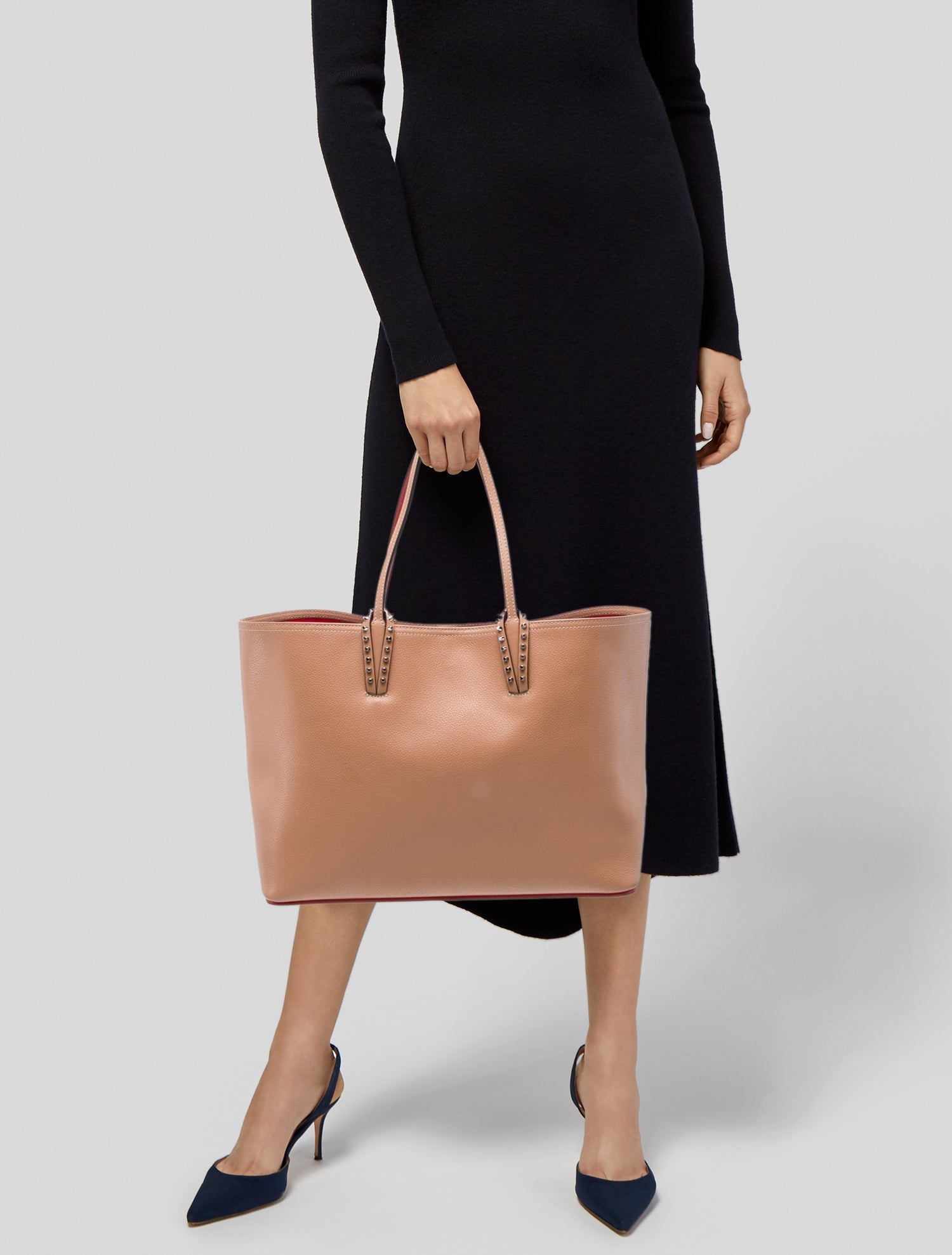 Christian Louboutin Leather Cabata Large