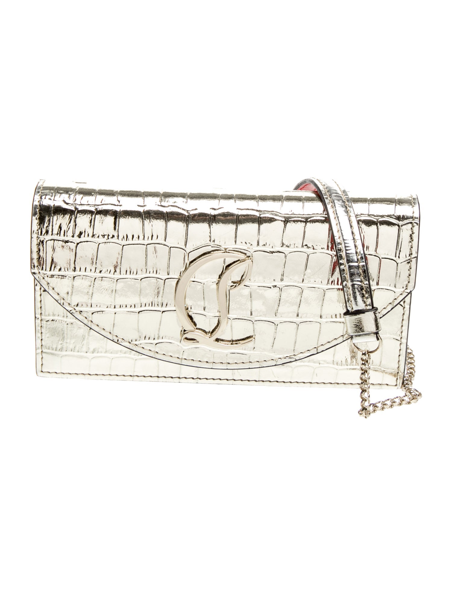 Christian Louboutin Embossed Leather Loubi54