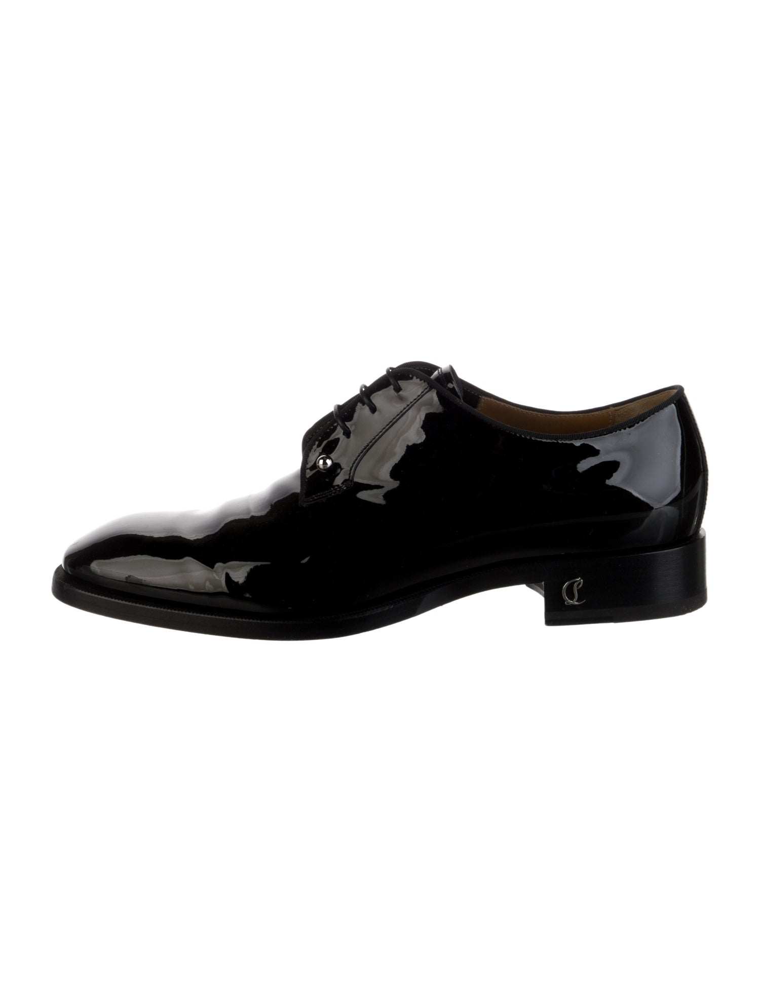 Christian Louboutin Patent Leather Derby Shoes