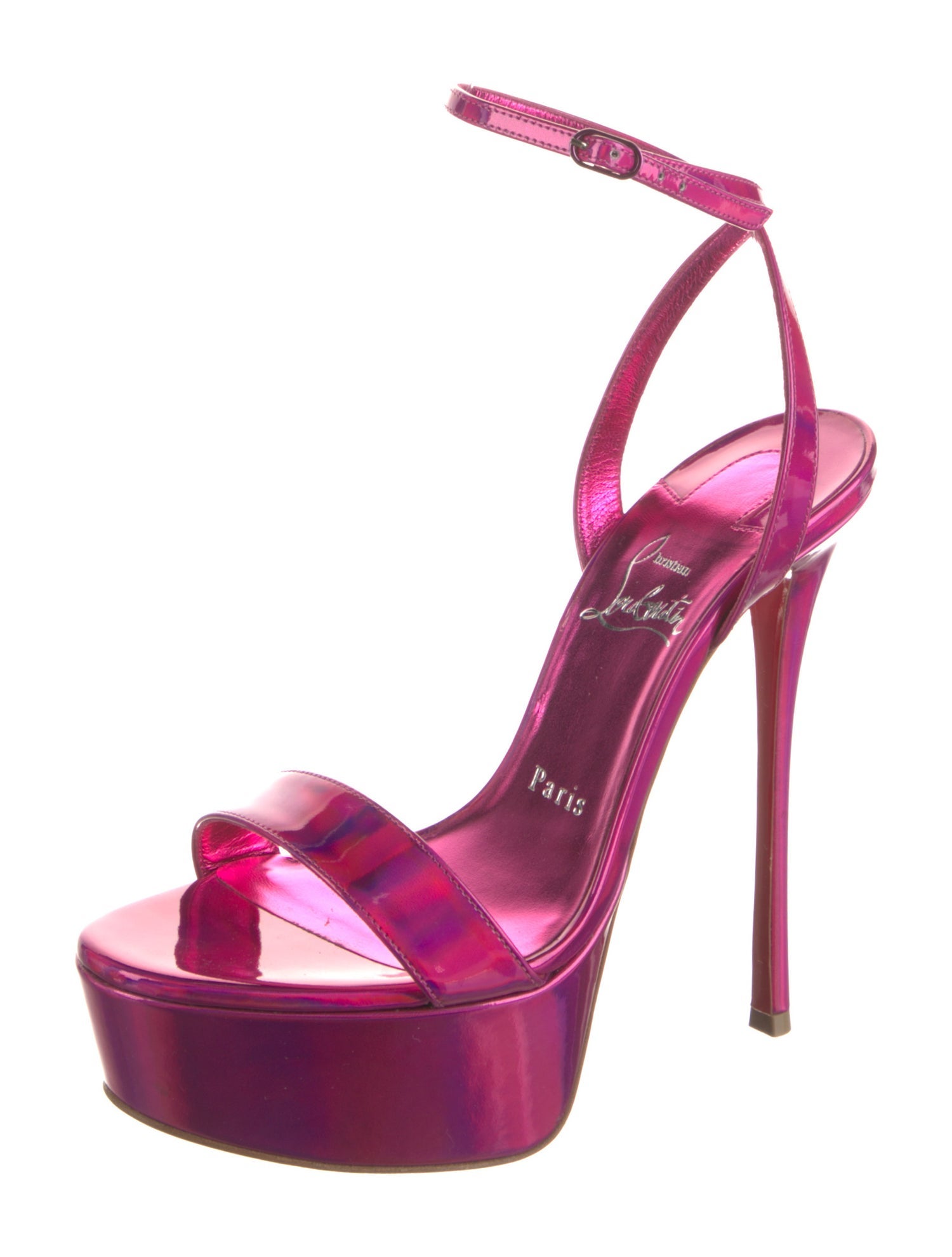 Christian Louboutin Patent Leather Sandals