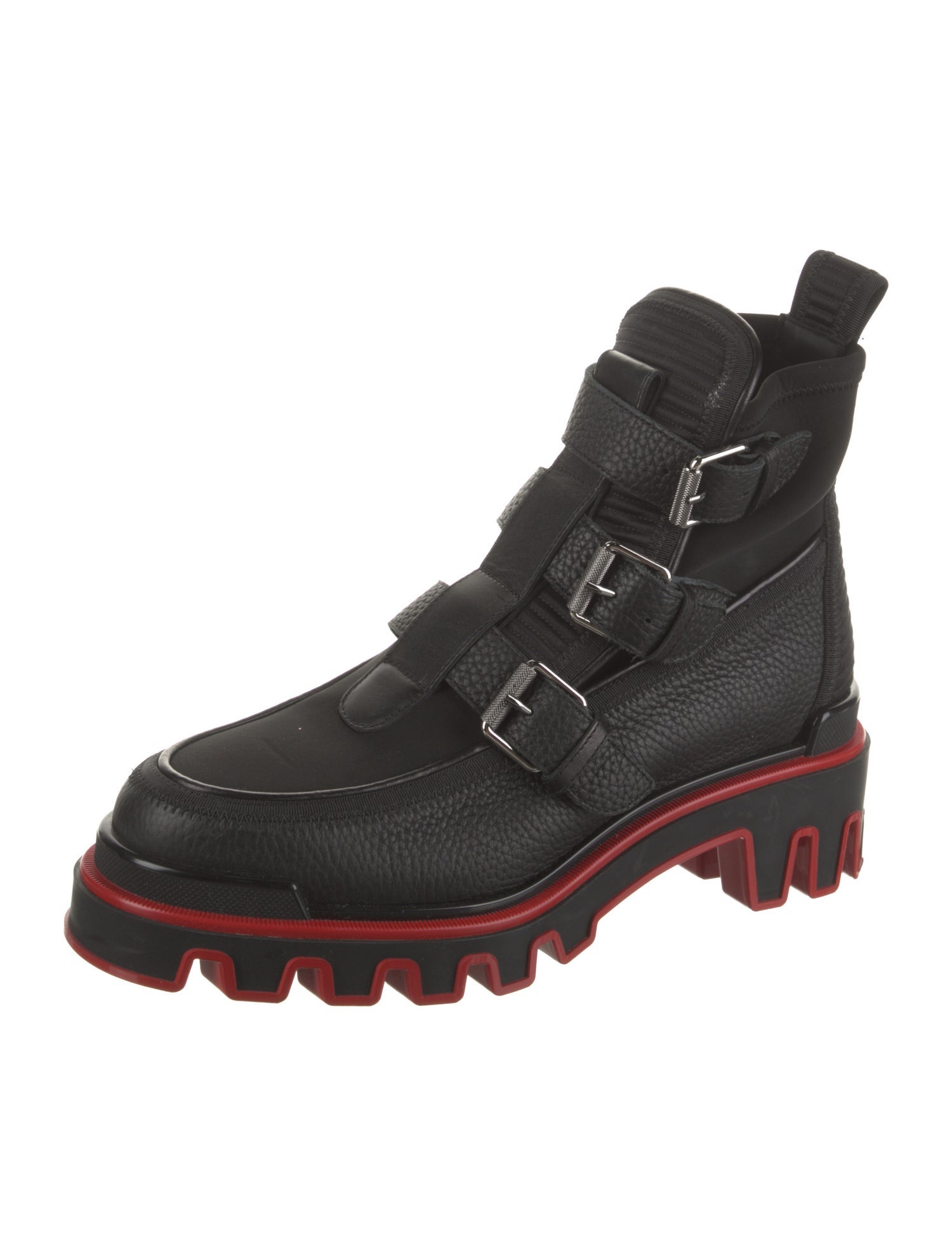 Christian Louboutin Leather Hiking Boots