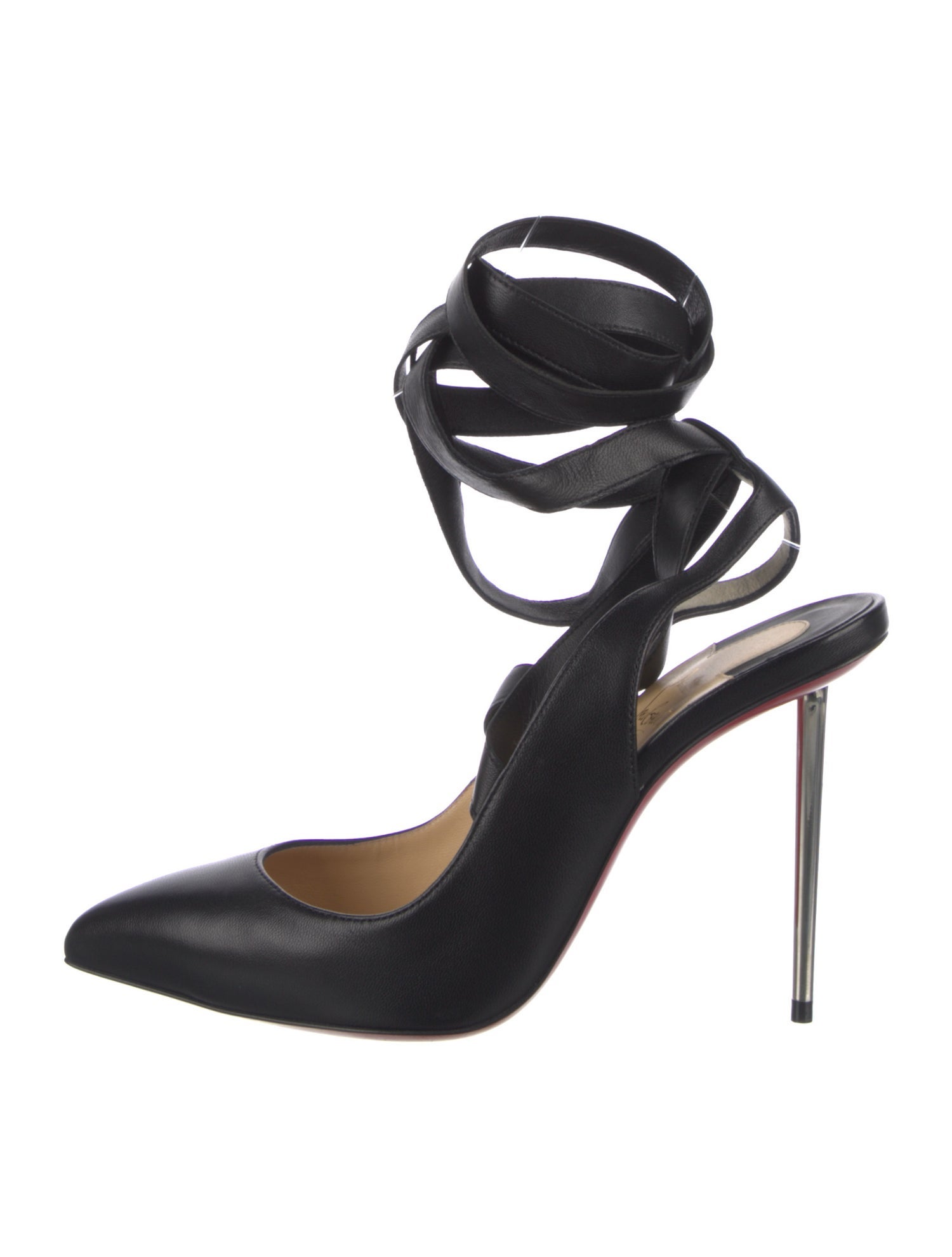 Christian Louboutin Leather Slingback Pumps