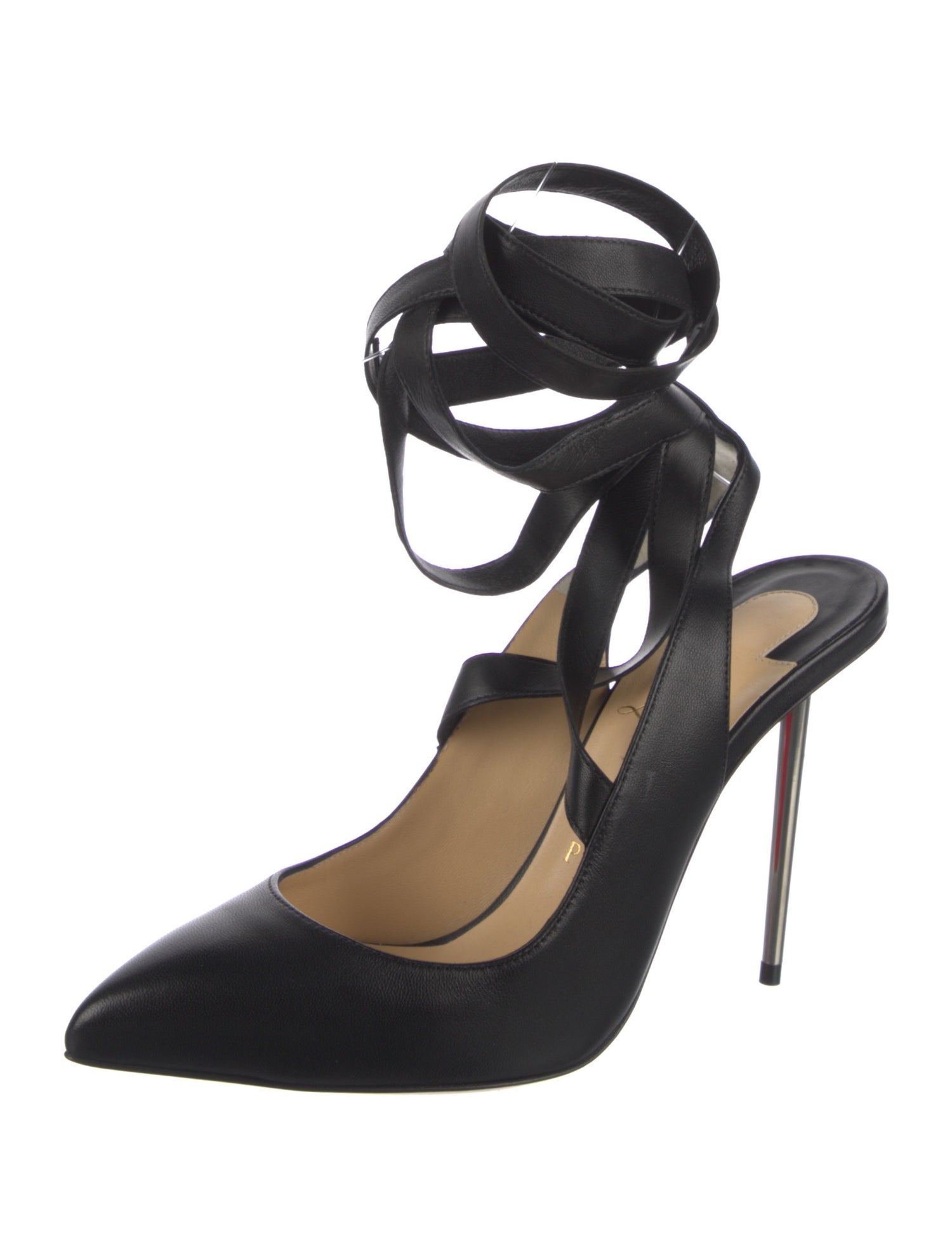 Christian Louboutin Leather Slingback Pumps