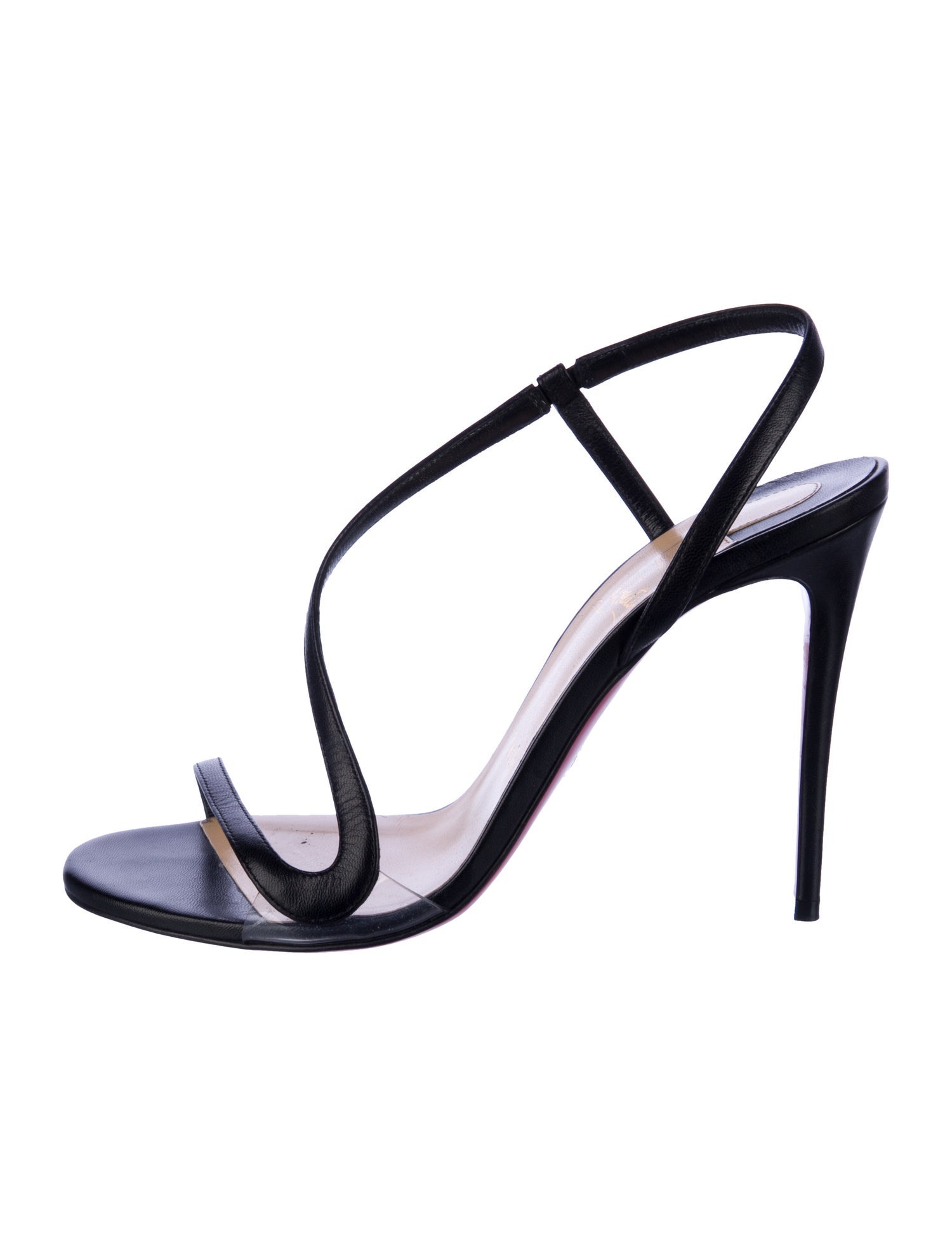 Christian Louboutin Leather Slingback Sandals