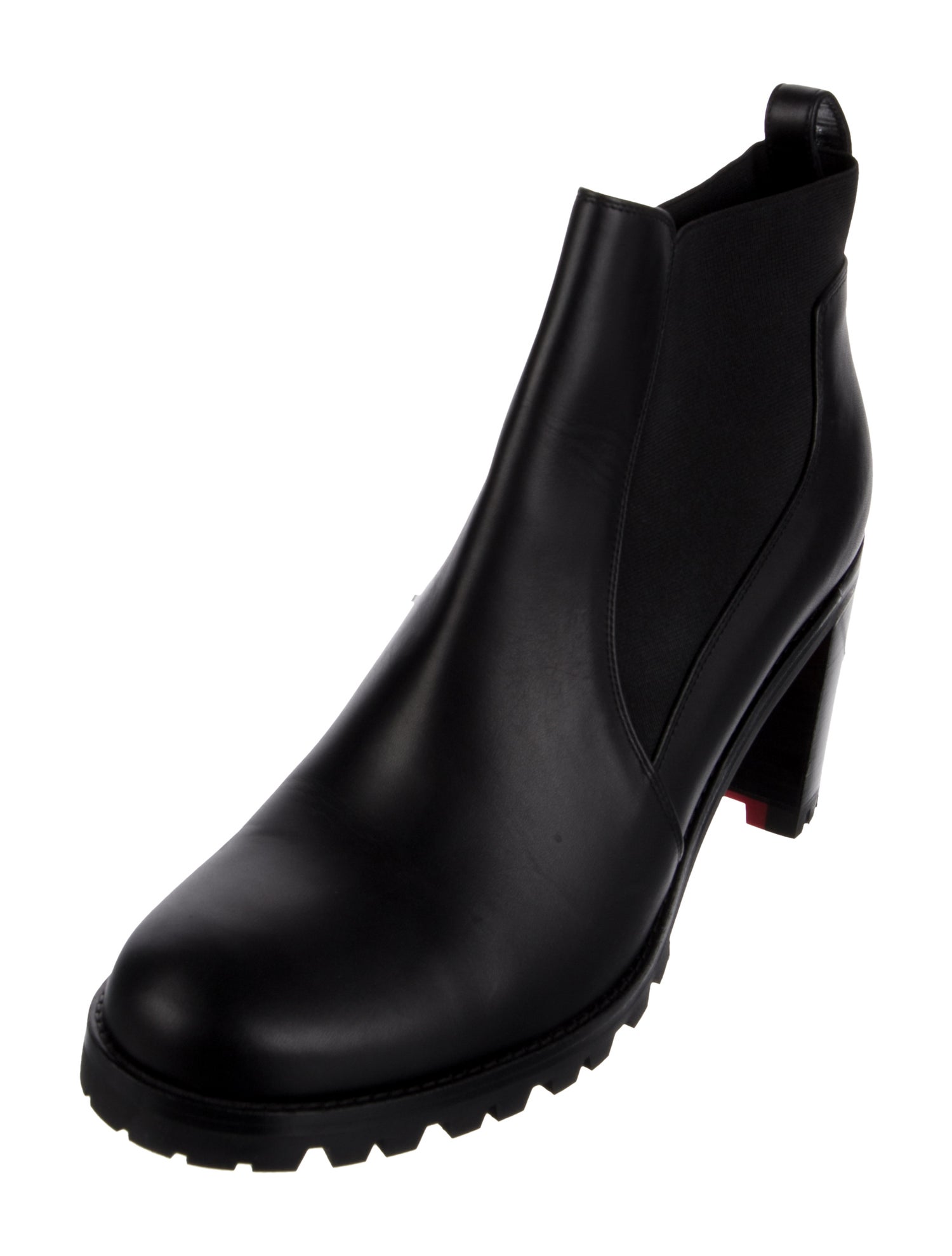 Christian Louboutin Leather Chelsea Boots
