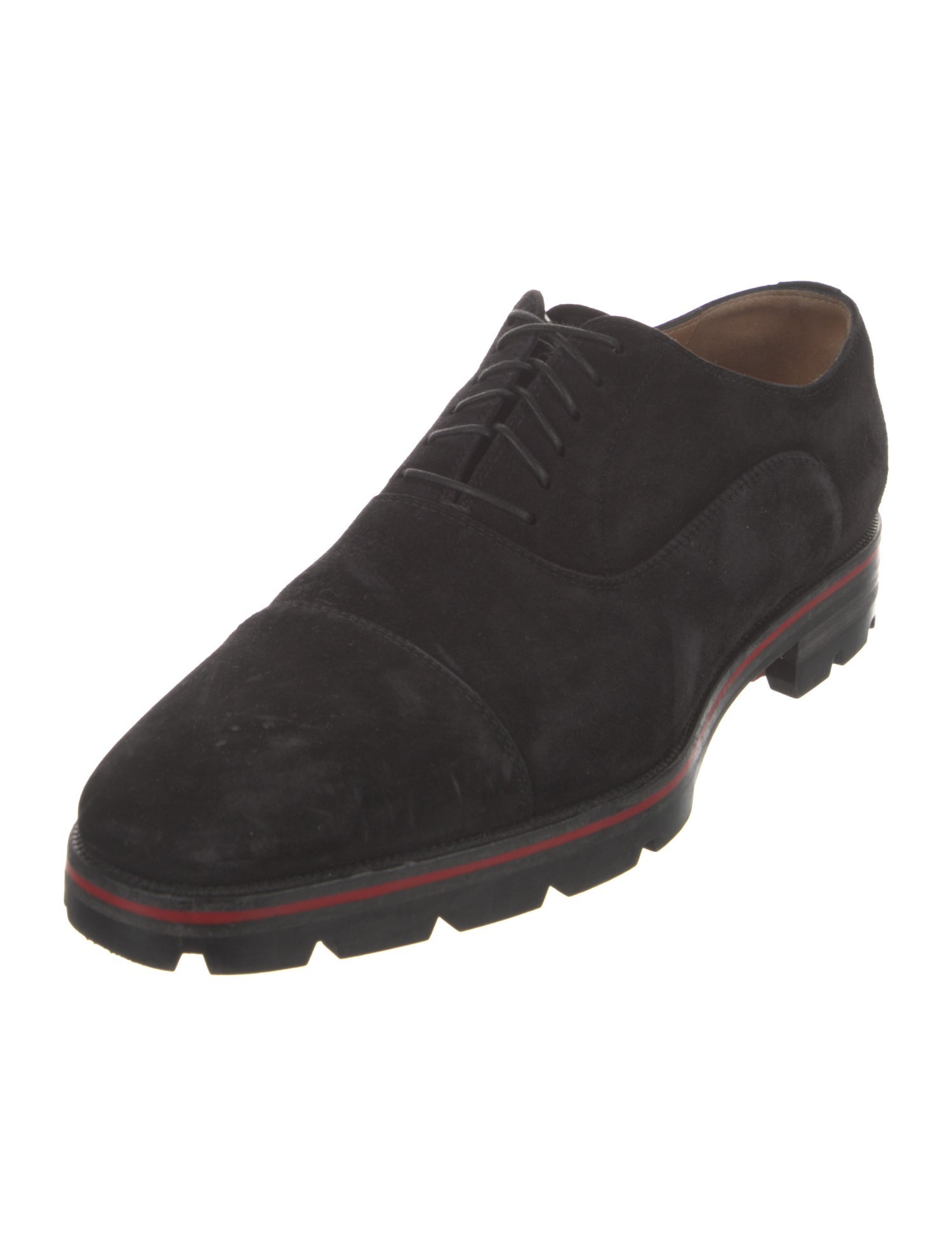 Christian Louboutin Suede Oxfords
