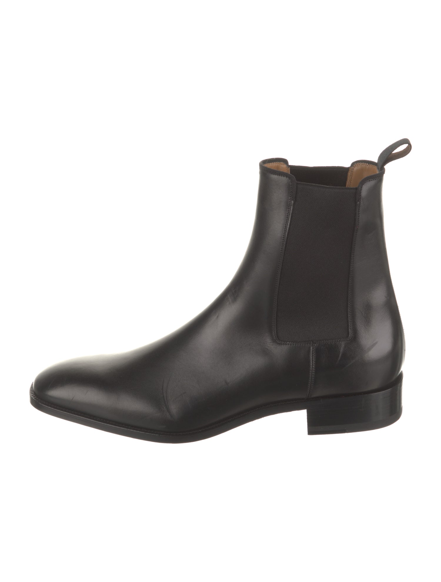 Christian Louboutin Leather Chelsea Boots