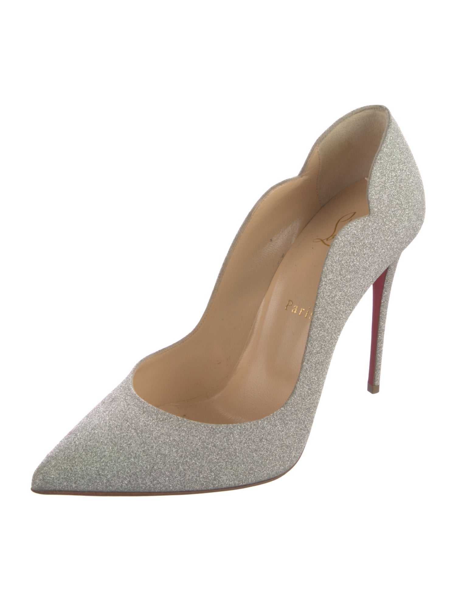 Christian Louboutin Glitter Pumps