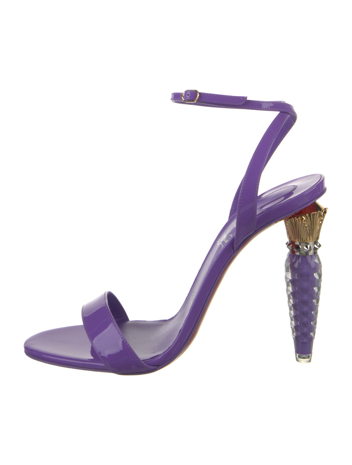 Christian Louboutin Patent Leather Sandals