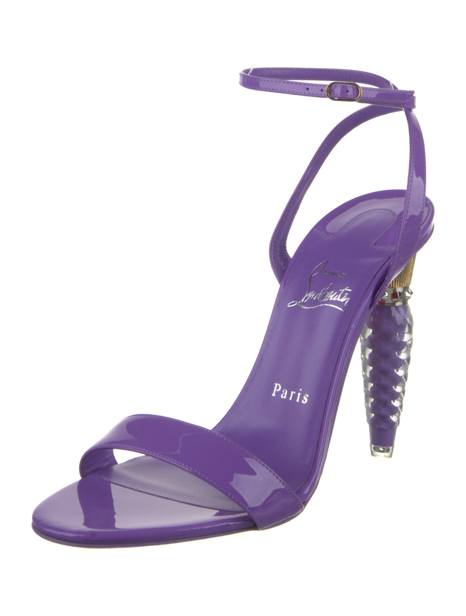 Christian Louboutin Patent Leather Sandals