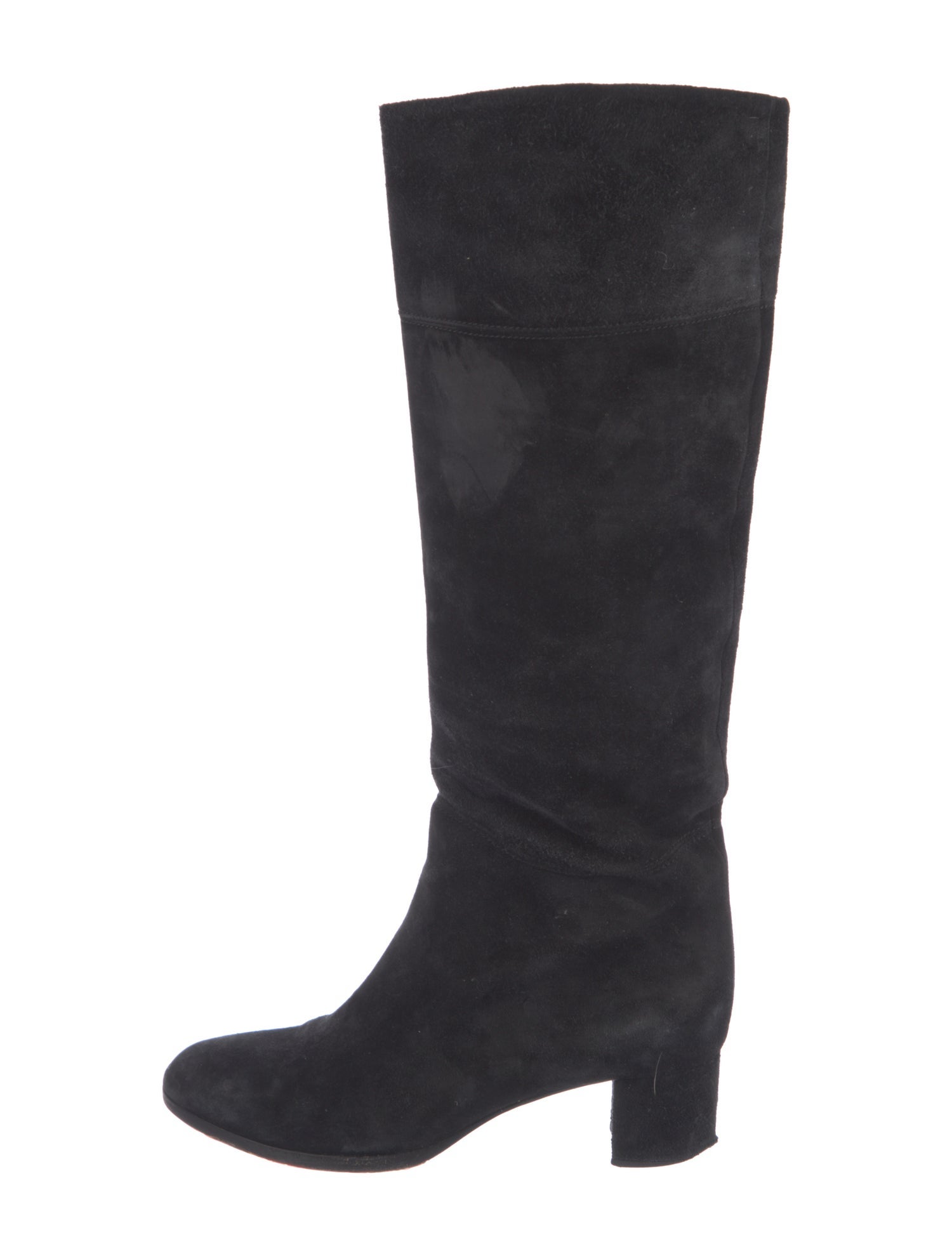 Christian Louboutin Suede Riding Boots