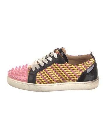 Christian Louboutin Sneakers Printed Studded Accents IT 39 | 9