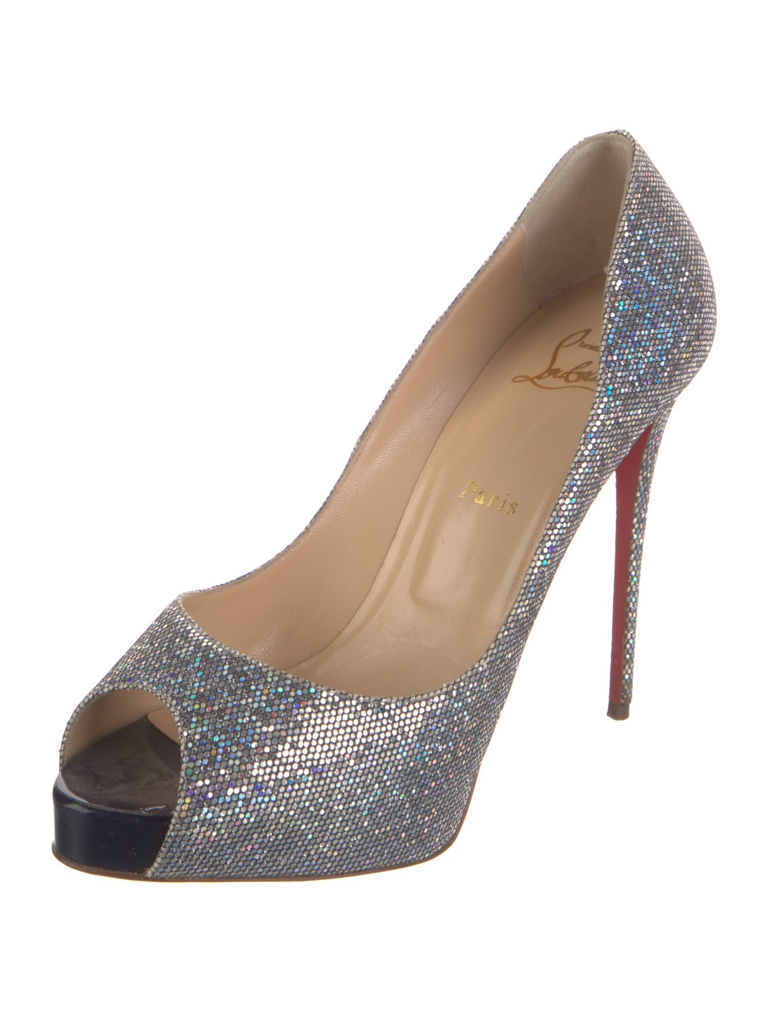 Christian Louboutin Glitter Pumps