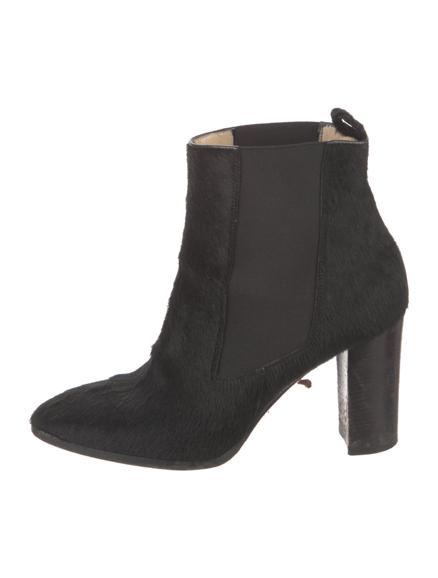 Christian Louboutin Ponyhair Chelsea Boots