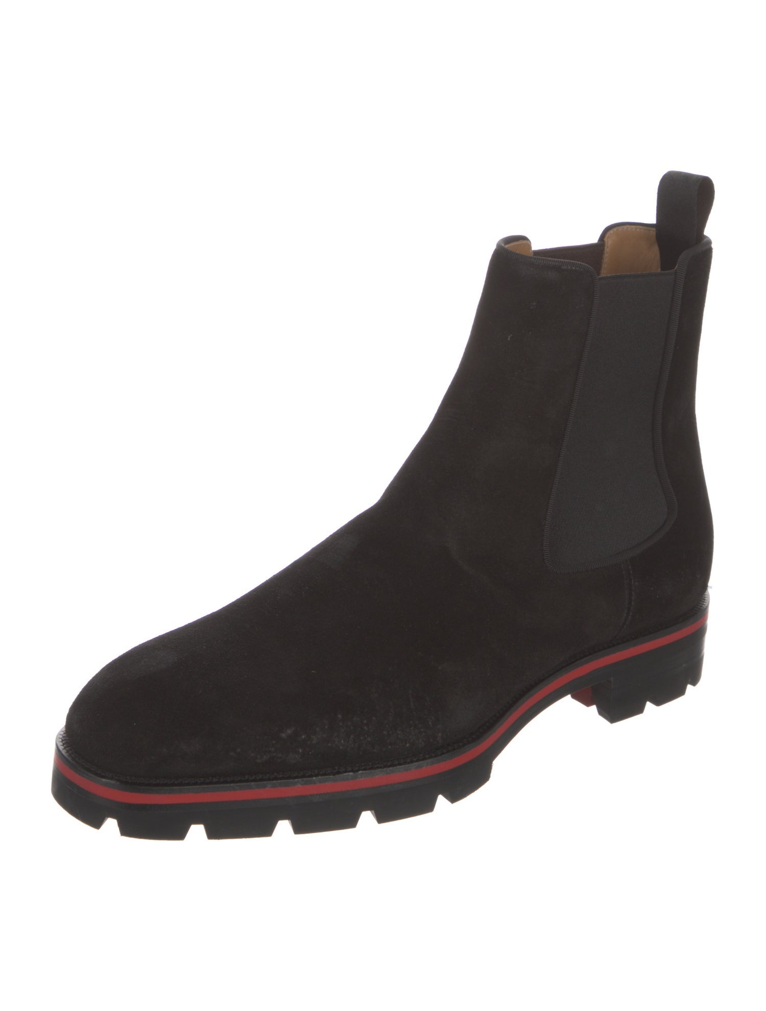 Christian Louboutin Suede Chelsea Boots
