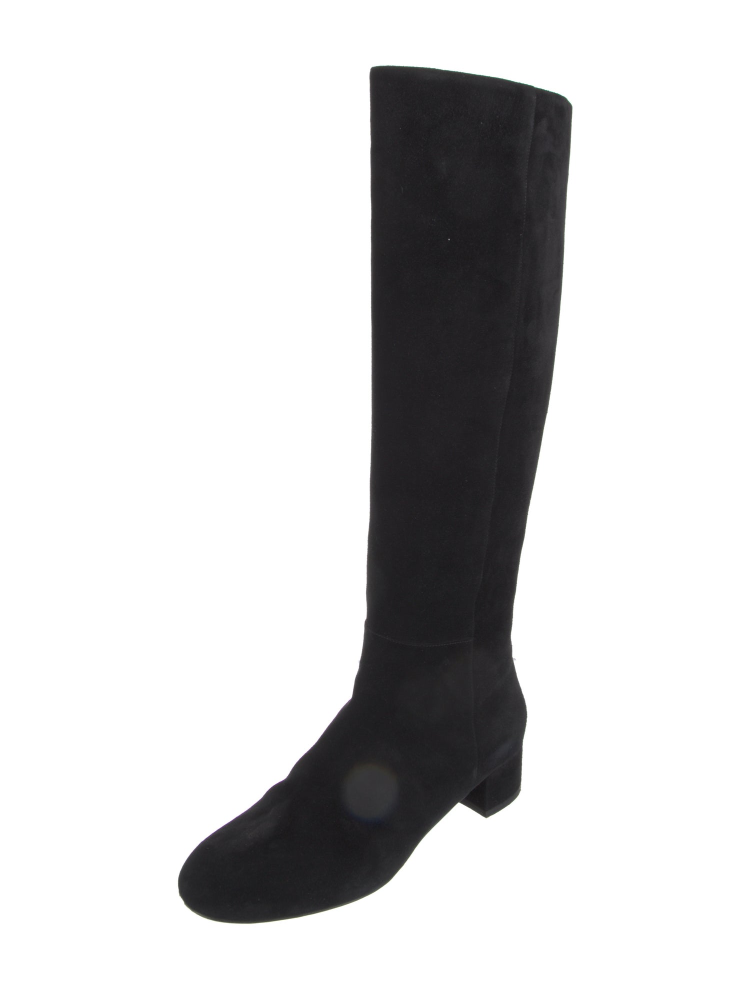 Christian Louboutin Suede Riding Boots