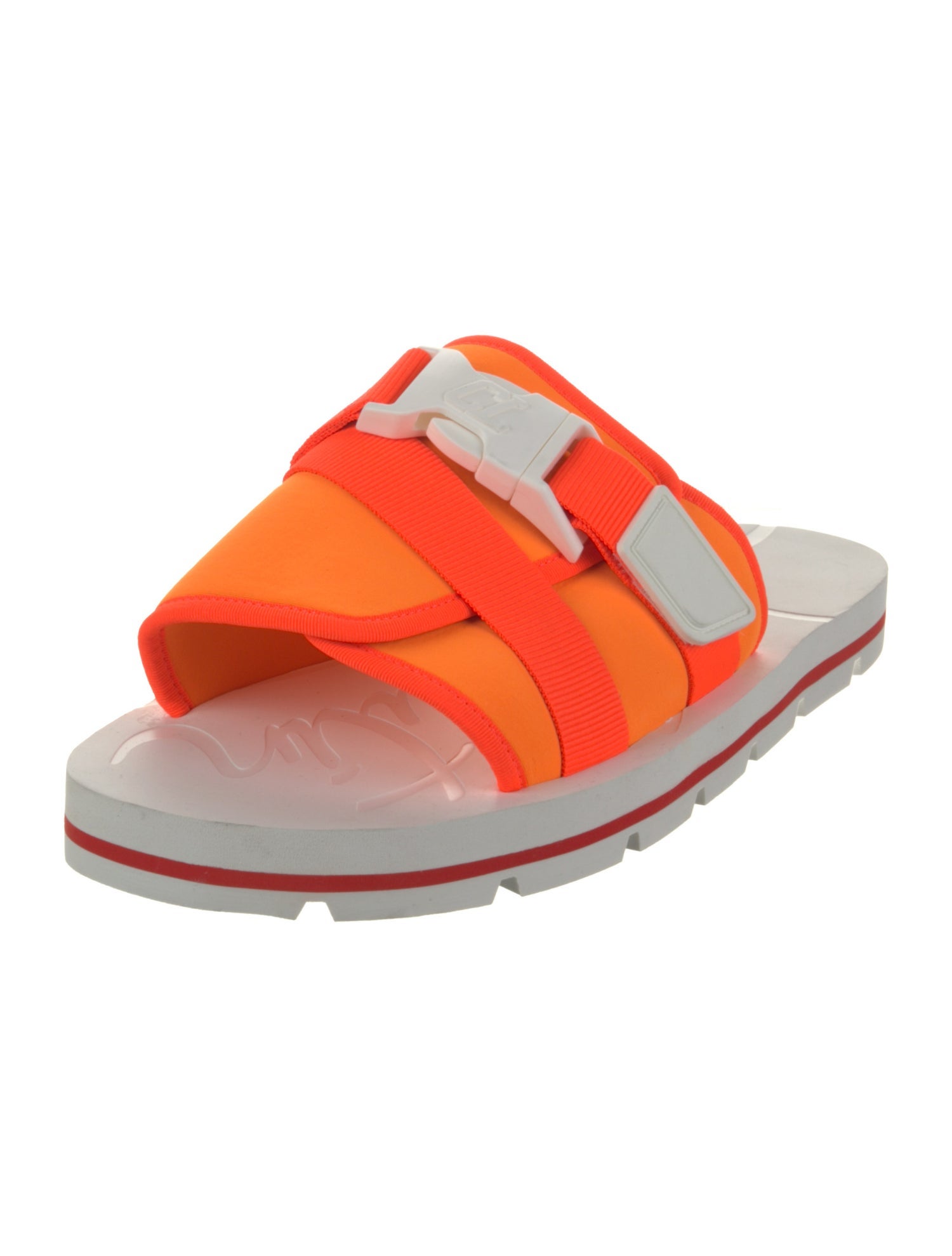 Christian Louboutin Printed Slides