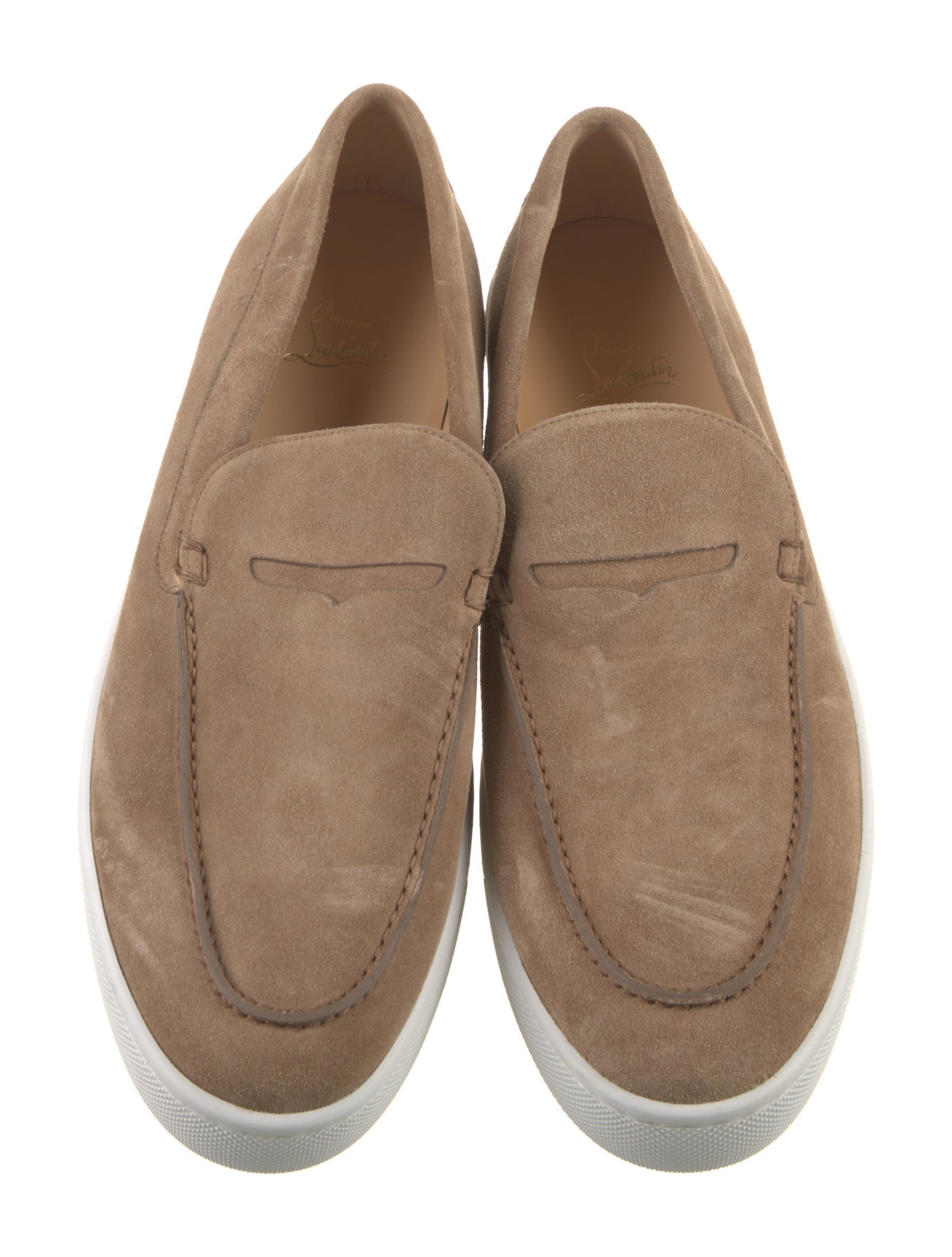 Christian Louboutin Suede Loafers